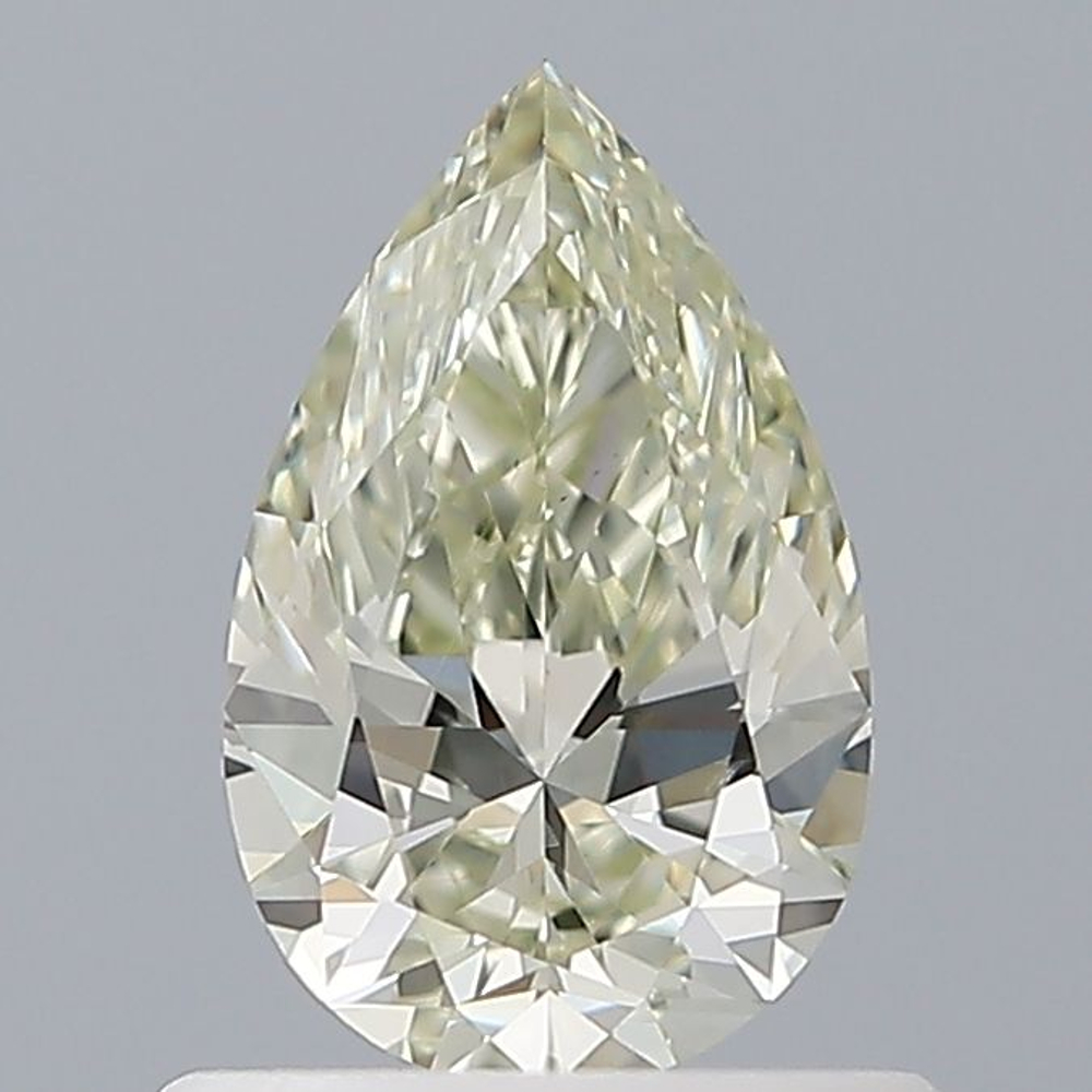 0.61 Carat Pear Loose Diamond, L, VS2, Ideal, IGI Certified
