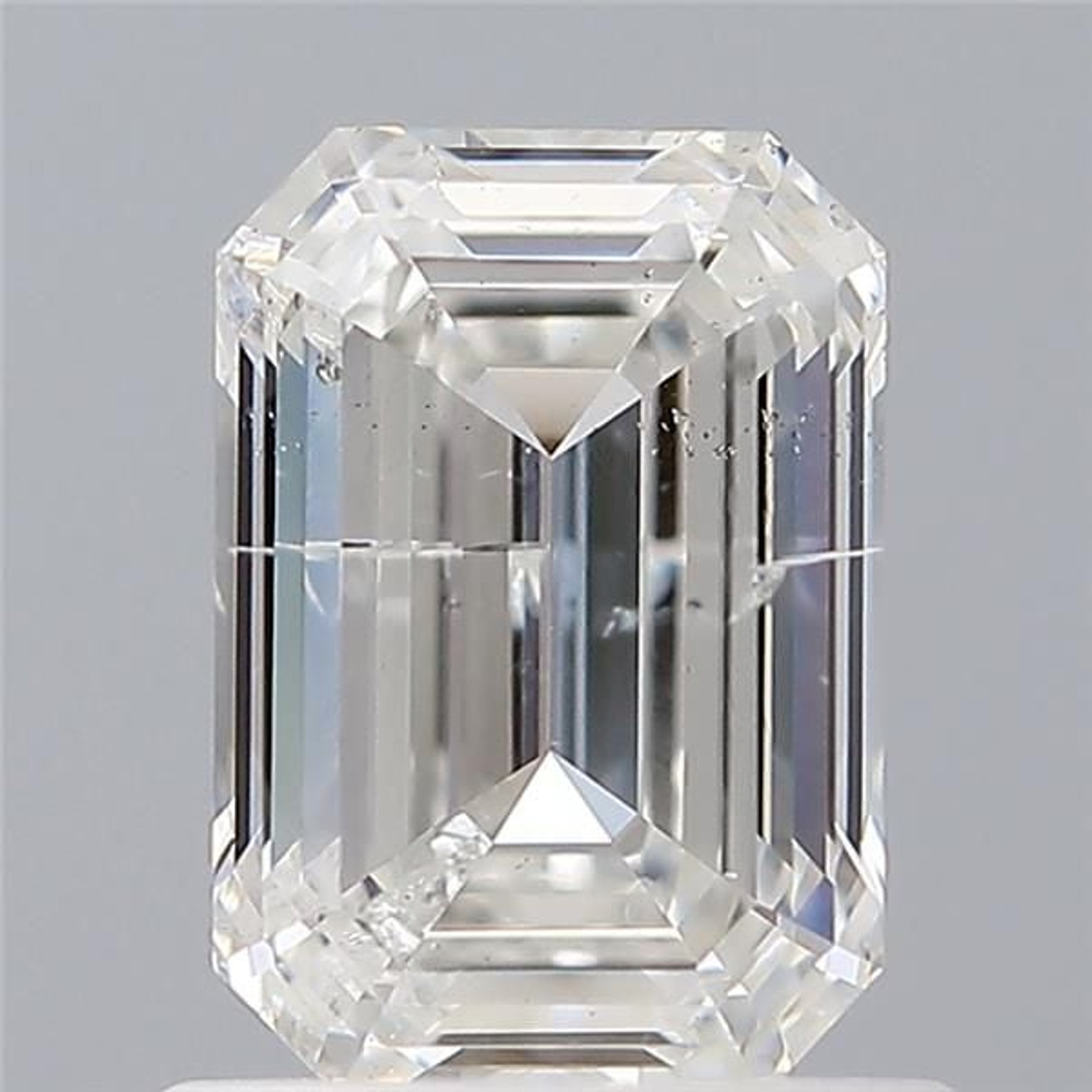 0.94 Carat Emerald Loose Diamond, F, SI2, Ideal, IGI Certified | Thumbnail