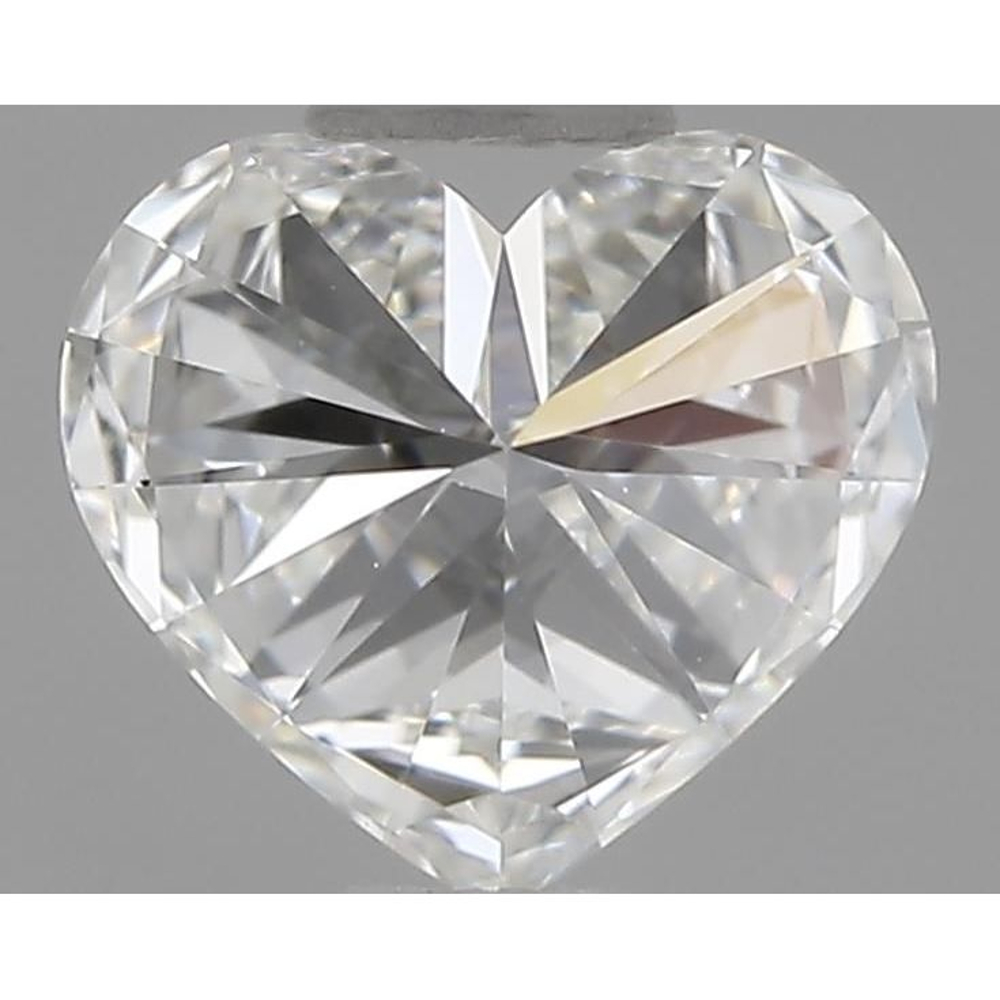 0.60 Carat Heart Loose Diamond, H, VVS2, Ideal, IGI Certified | Thumbnail