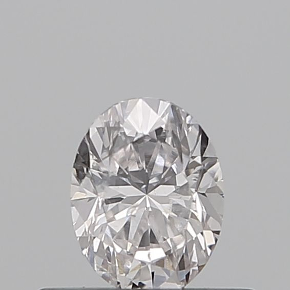 0.34 Carat Oval Loose Diamond, H, SI2, Excellent, IGI Certified