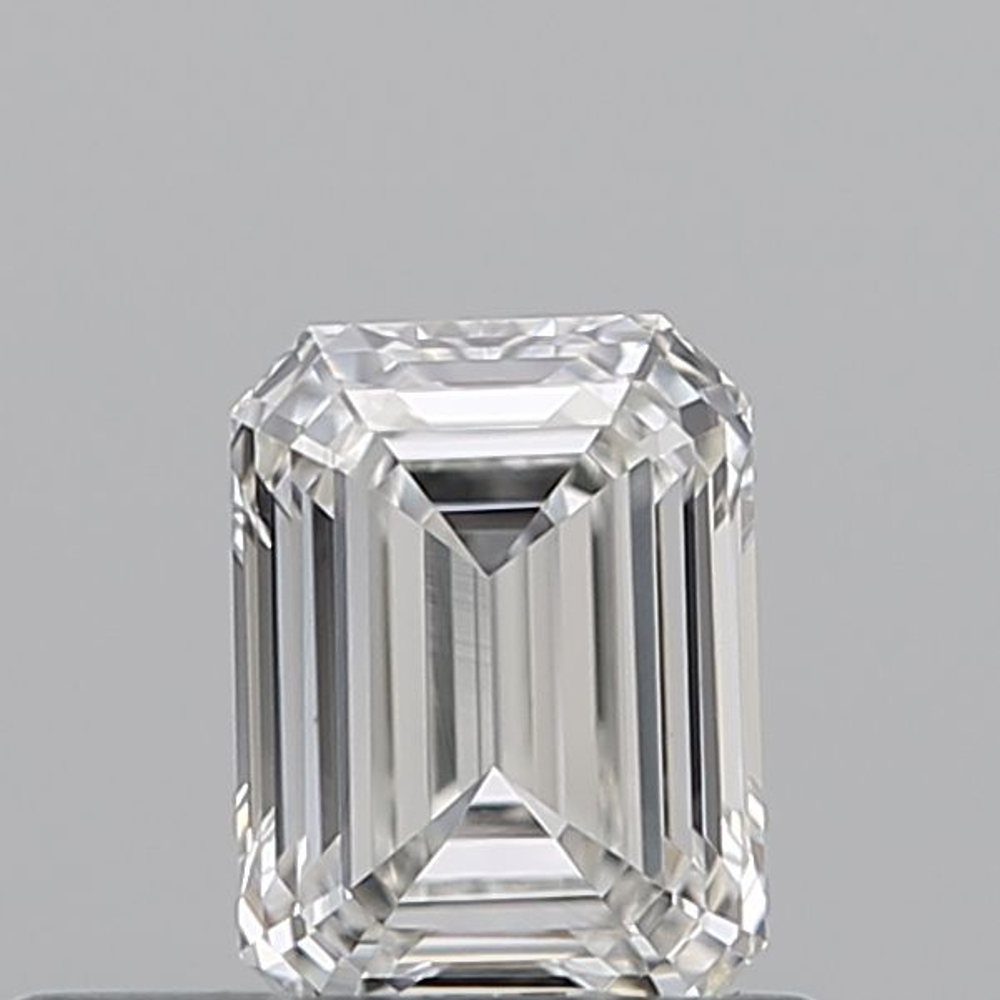 0.36 Carat Emerald Loose Diamond, F, VVS2, Ideal, IGI Certified | Thumbnail