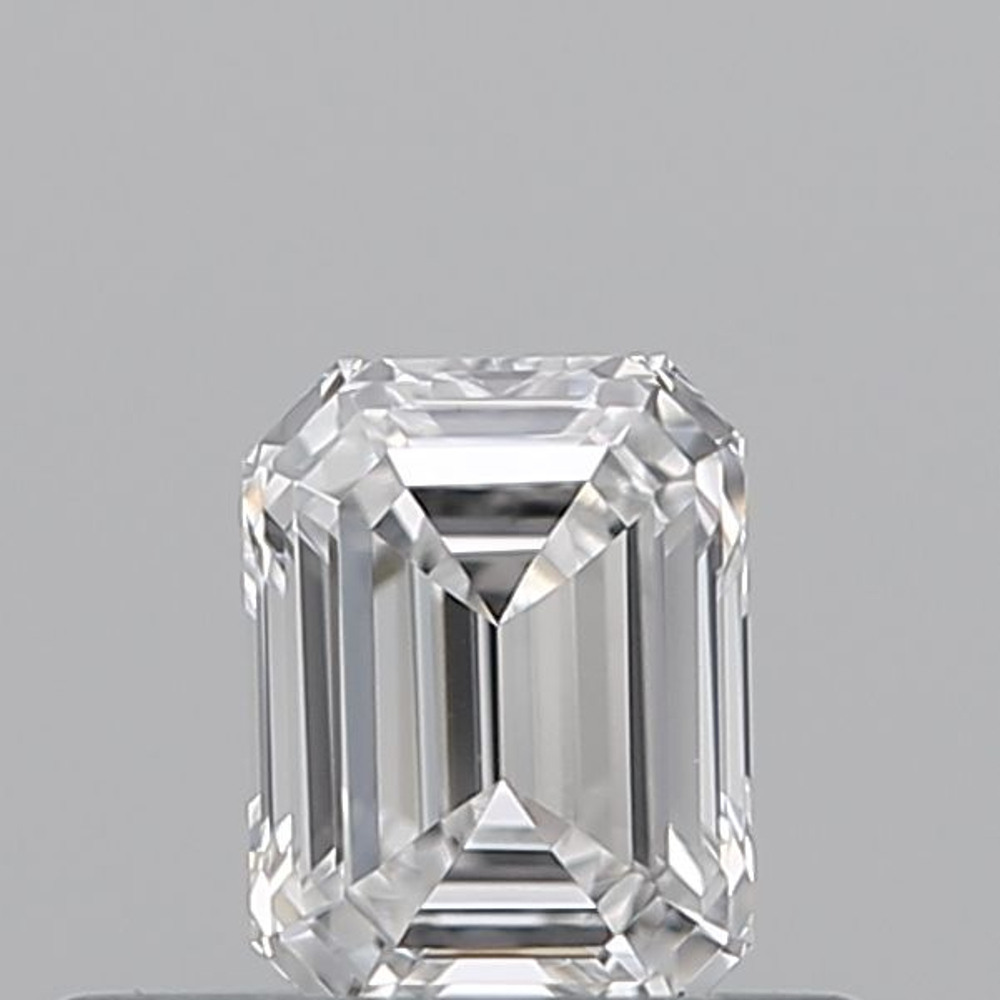 0.30 Carat Emerald Loose Diamond, D, VVS1, Ideal, IGI Certified