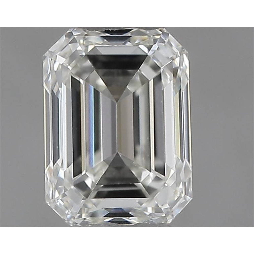0.50 Carat Emerald Loose Diamond, I, VVS2, Ideal, IGI Certified | Thumbnail