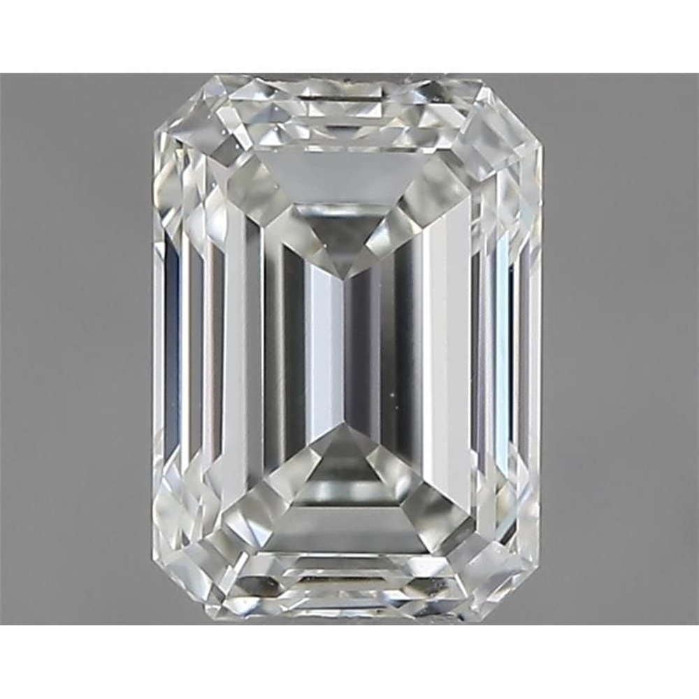 0.54 Carat Emerald Loose Diamond, I, VS1, Ideal, IGI Certified