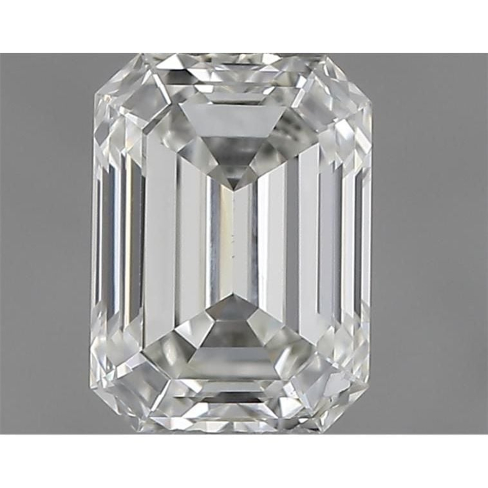 0.51 Carat Emerald Loose Diamond, H, VVS2, Ideal, IGI Certified