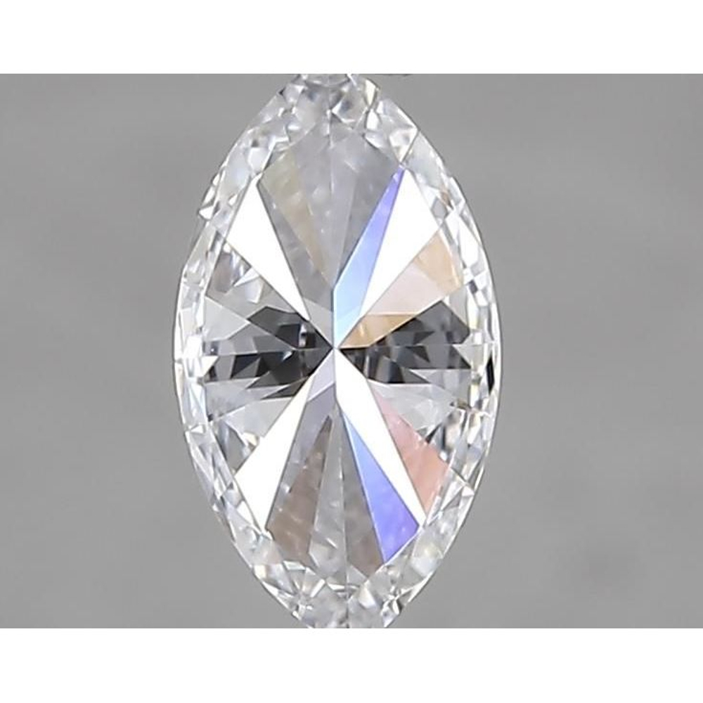 0.50 Carat Marquise Loose Diamond, D, VVS2, Ideal, IGI Certified