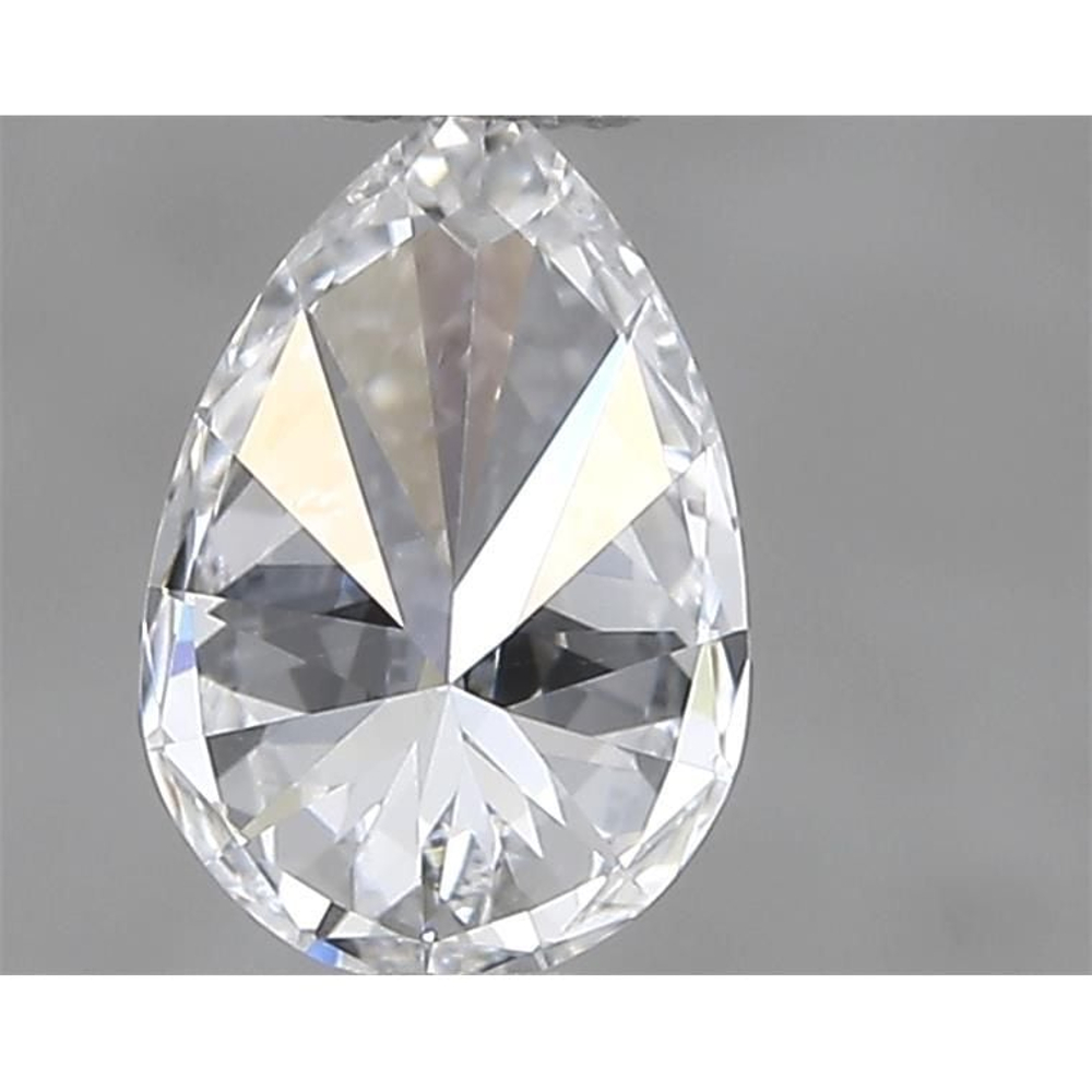 0.47 Carat Pear Loose Diamond, D, VVS2, Ideal, IGI Certified | Thumbnail