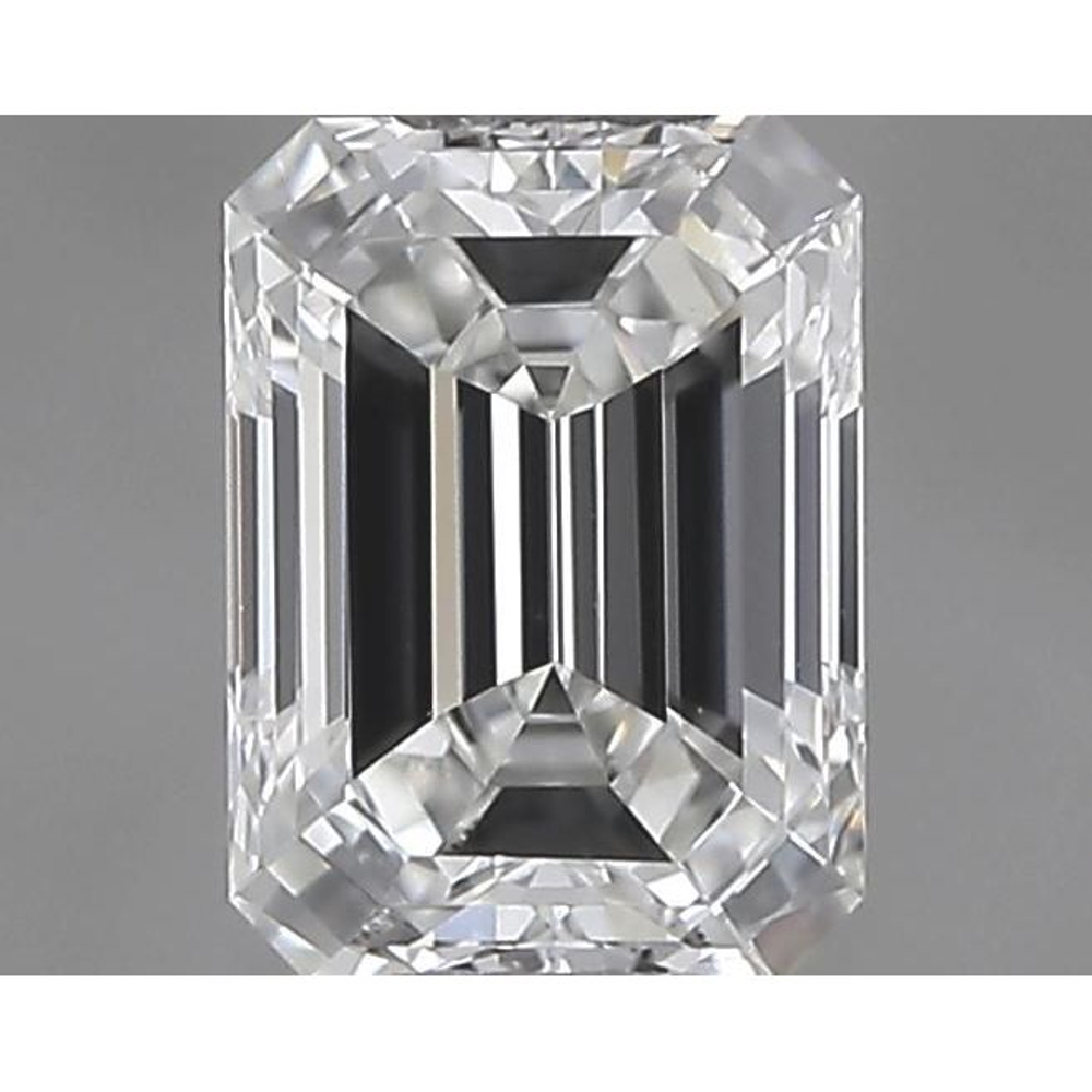 0.30 Carat Emerald Loose Diamond, F, VVS2, Excellent, IGI Certified | Thumbnail