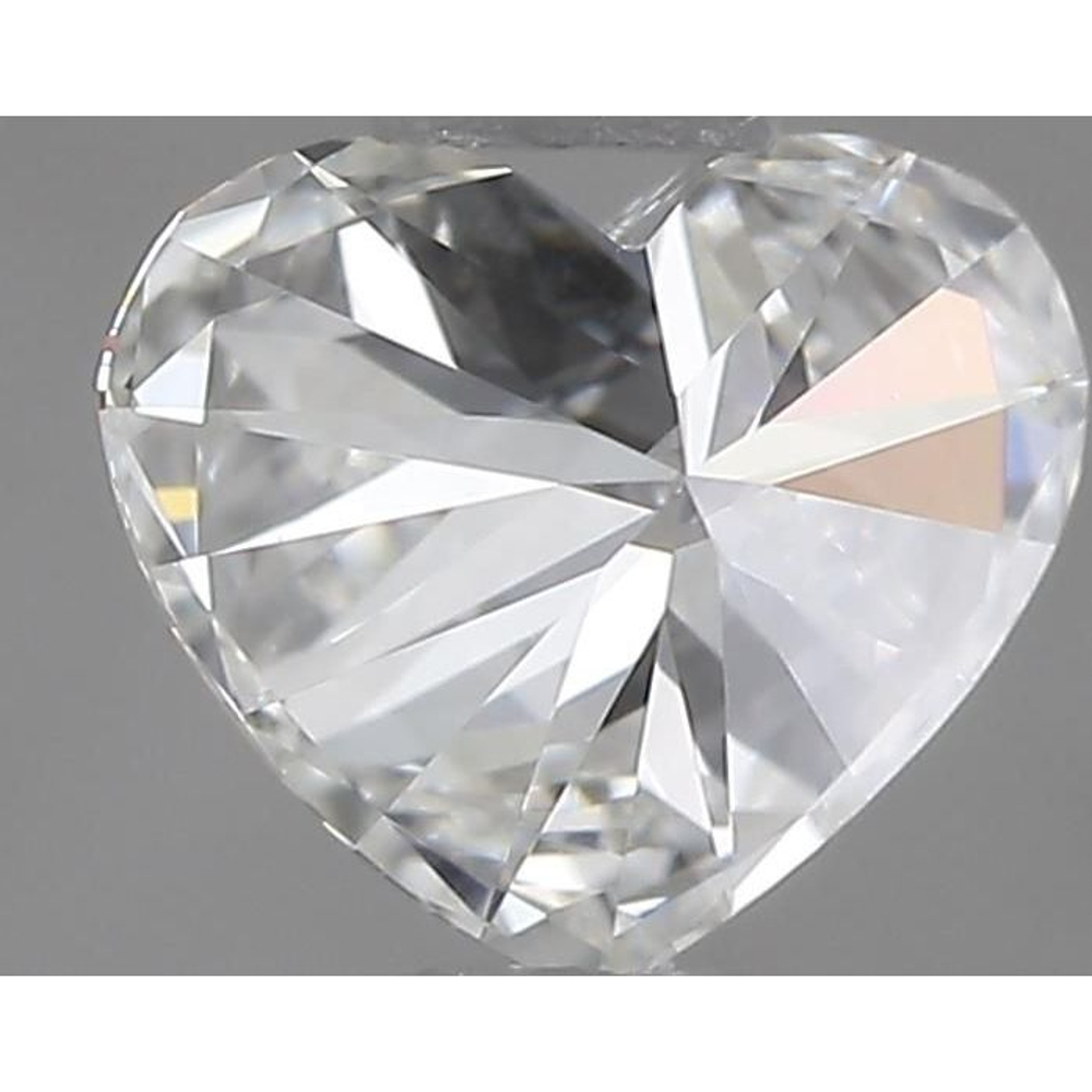 0.34 Carat Heart Loose Diamond, G, VVS2, Excellent, IGI Certified | Thumbnail