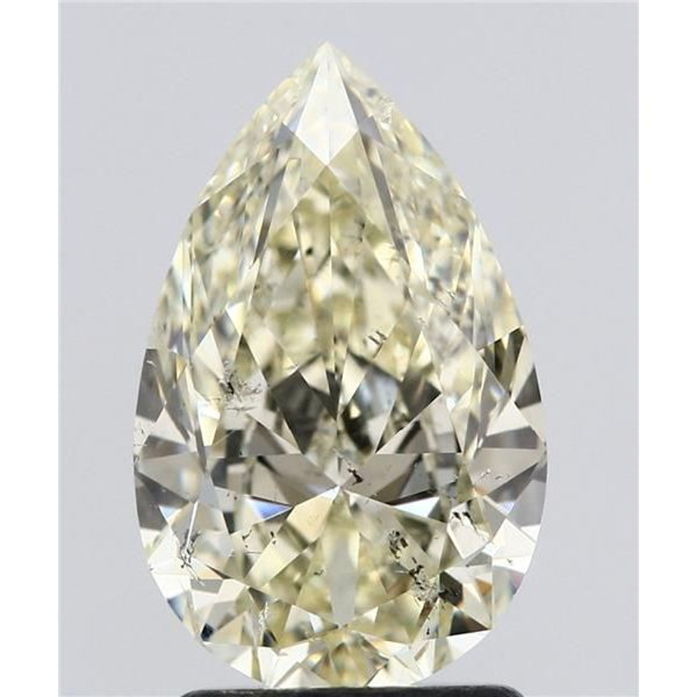 2.00 Carat Pear Loose Diamond, L, SI2, Super Ideal, IGI Certified | Thumbnail