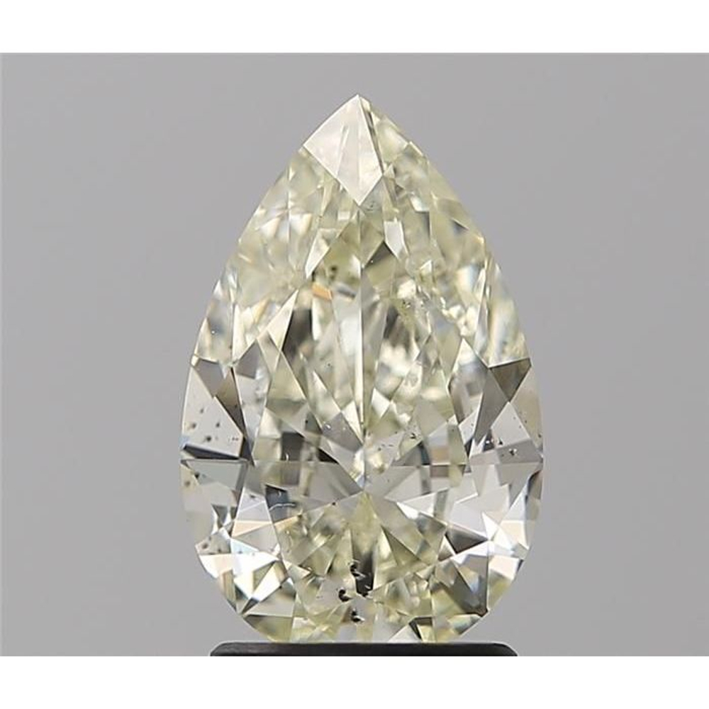 2.01 Carat Pear Loose Diamond, K, SI1, Ideal, IGI Certified