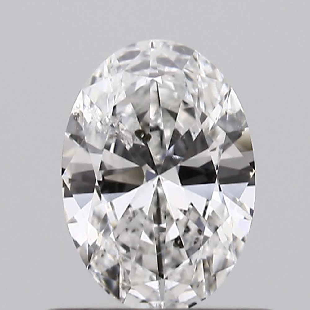 0.50 Carat Oval Loose Diamond, E, SI2, Ideal, IGI Certified | Thumbnail