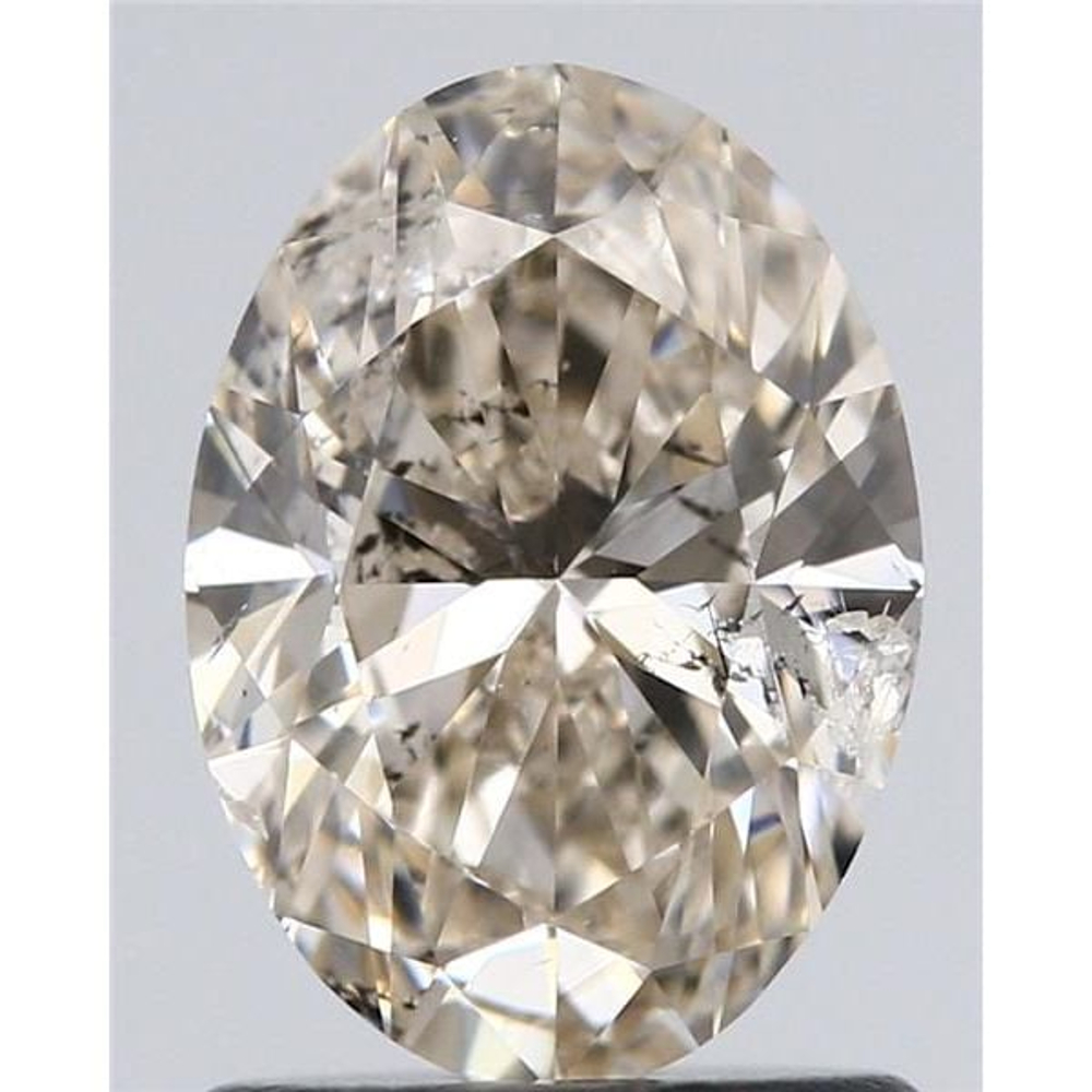 1.13 Carat Oval Loose Diamond, K, SI2, Ideal, IGI Certified | Thumbnail