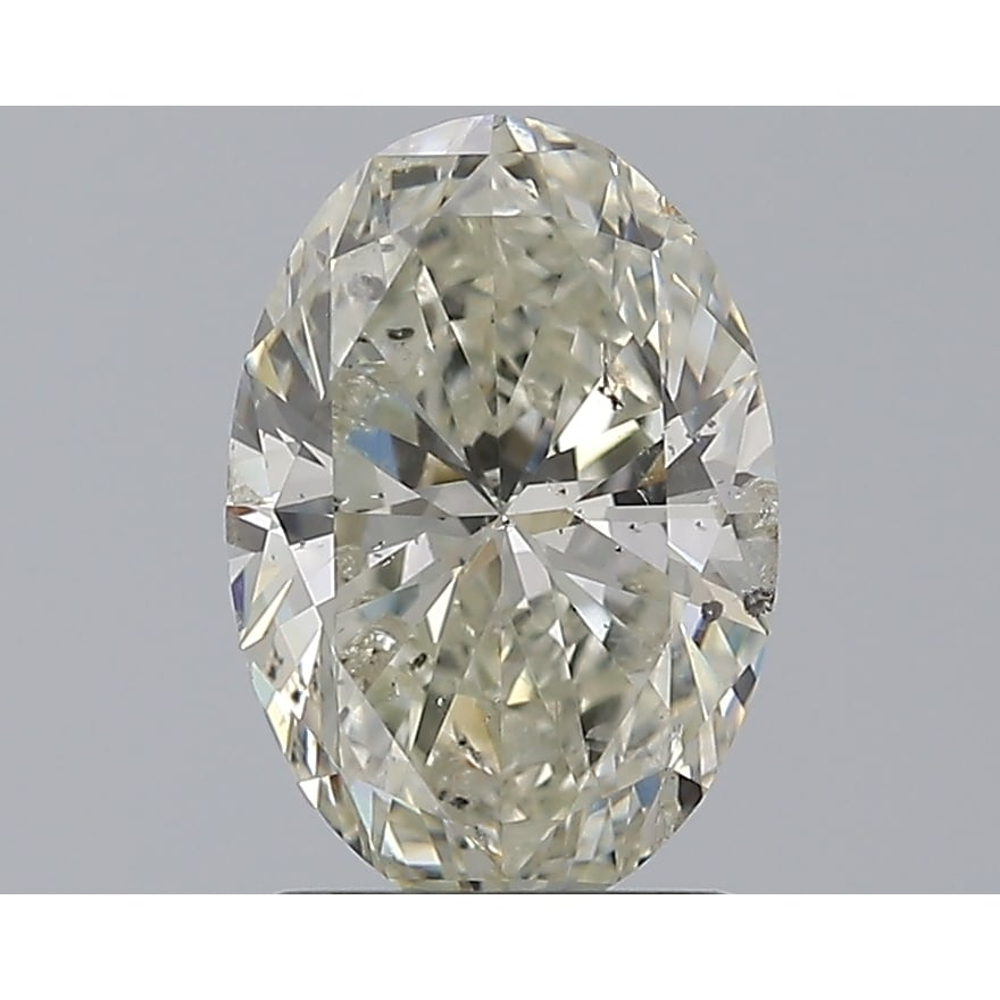 1.51 Carat Oval Loose Diamond, L, SI2, Ideal, IGI Certified | Thumbnail