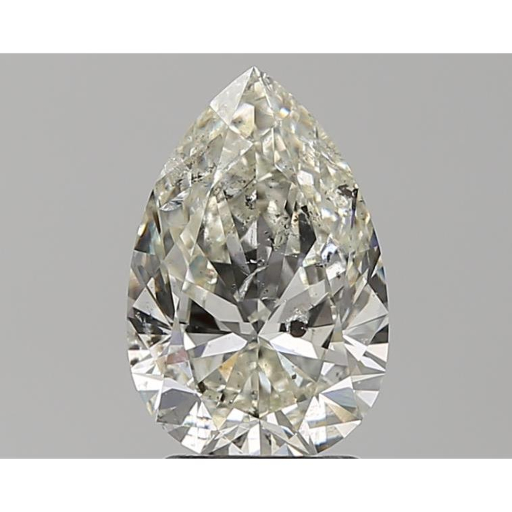 2.30 Carat Pear Loose Diamond, I, SI2, Super Ideal, IGI Certified
