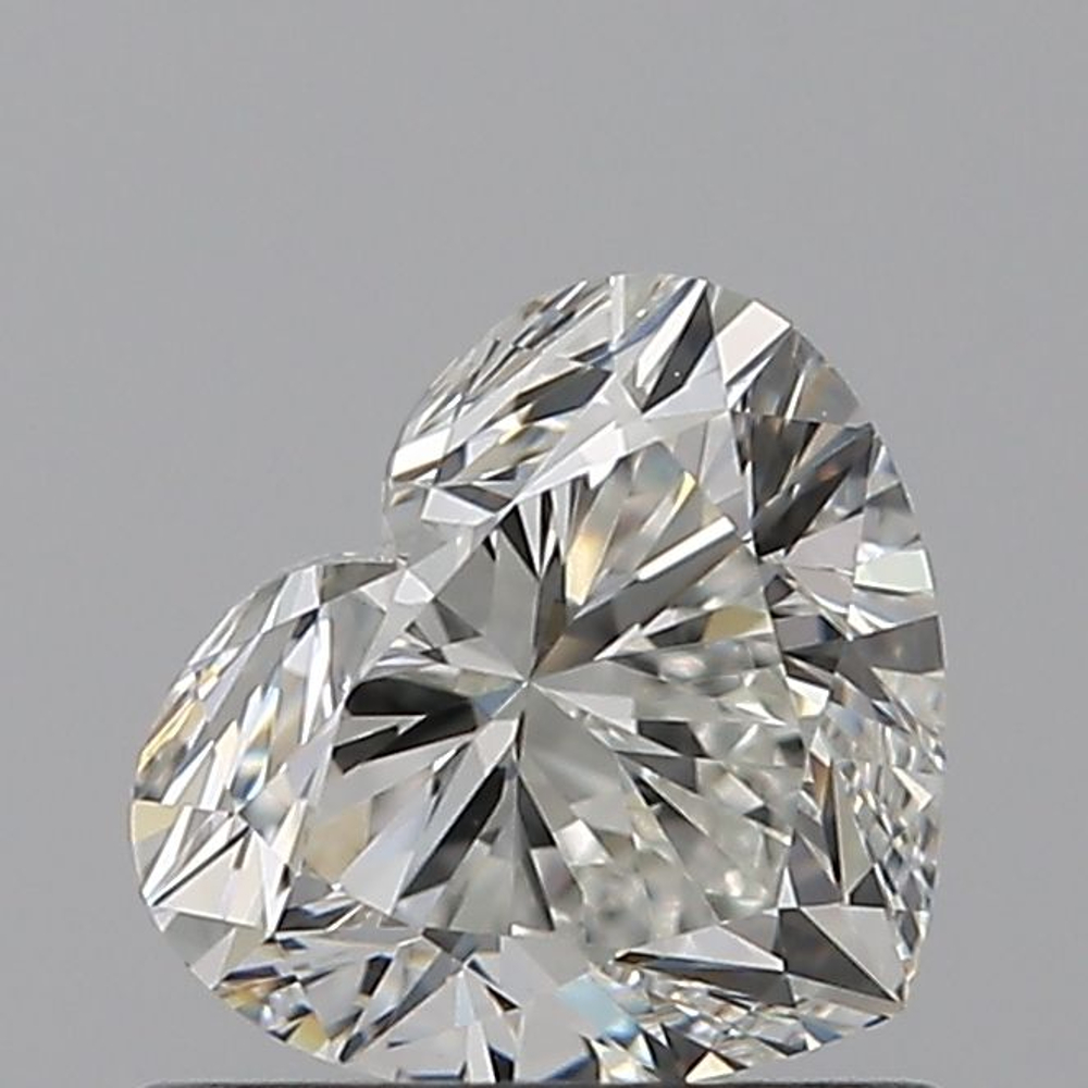 0.70 Carat Heart Loose Diamond, G, VS1, Ideal, IGI Certified