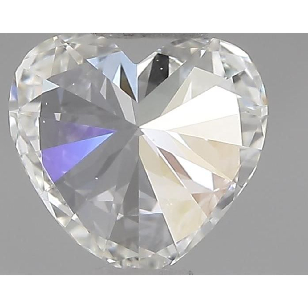 0.50 Carat Heart Loose Diamond, H, VVS1, Ideal, IGI Certified