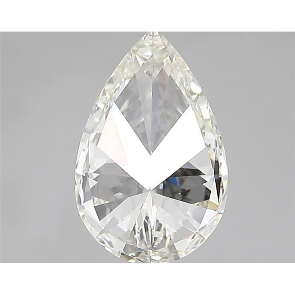 2.02 Carat Pear Loose Diamond, J, VVS1, Super Ideal, IGI Certified