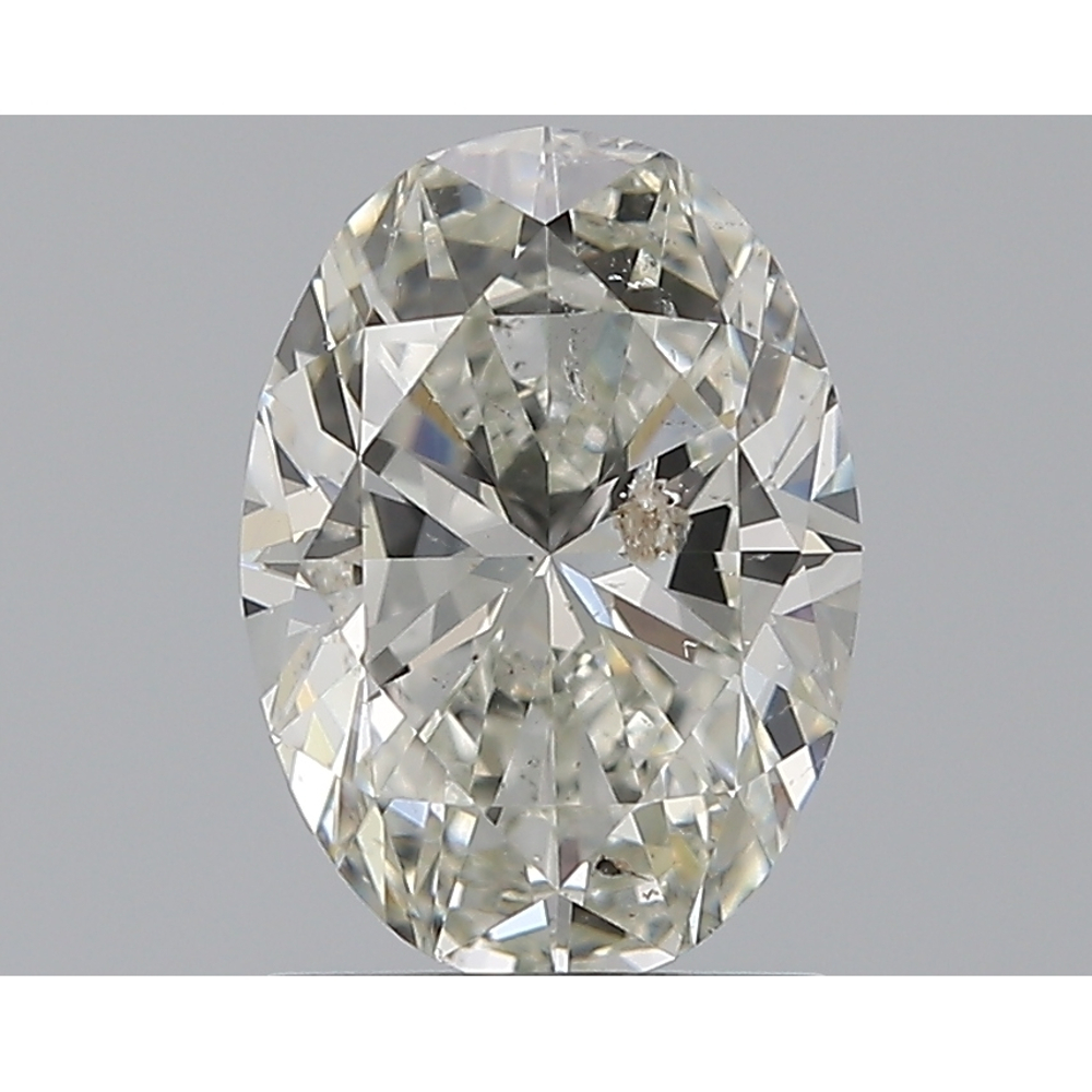 1.50 Carat Oval Loose Diamond, H, SI2, Ideal, IGI Certified