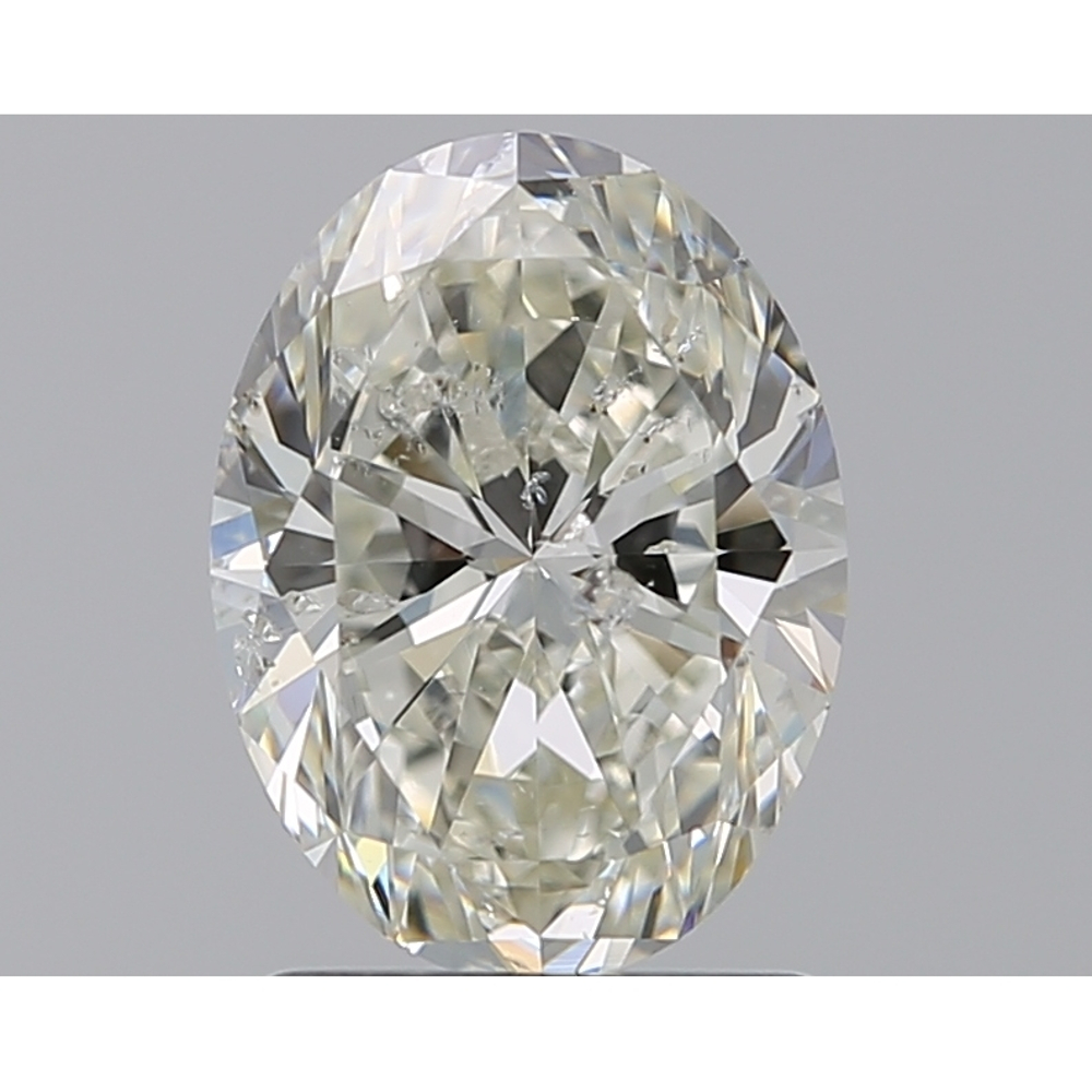 1.60 Carat Oval Loose Diamond, I, SI2, Ideal, IGI Certified | Thumbnail