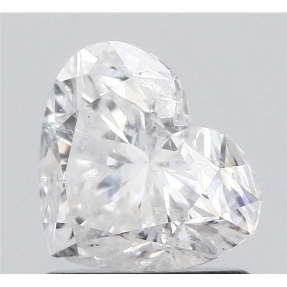 1.00 Carat Heart Loose Diamond, F, I1, Ideal, IGI Certified