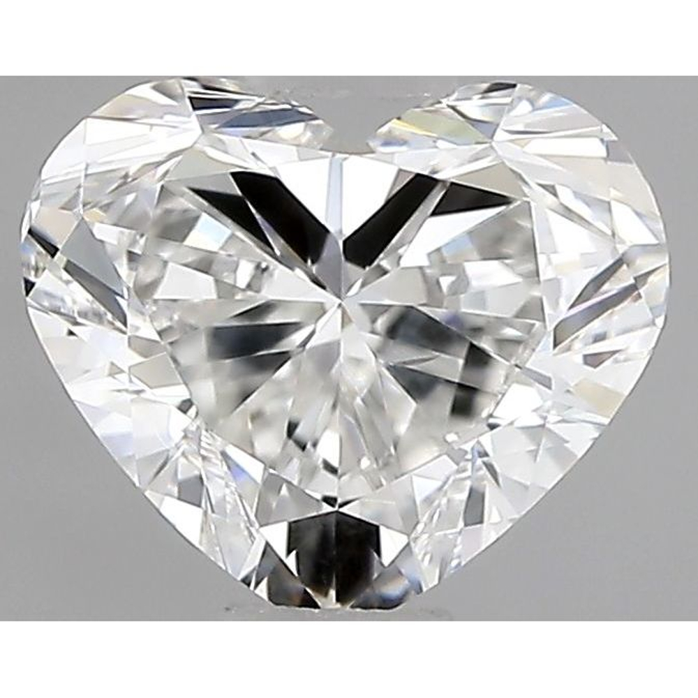 1.00 Carat Heart Loose Diamond, E, VS2, Ideal, IGI Certified