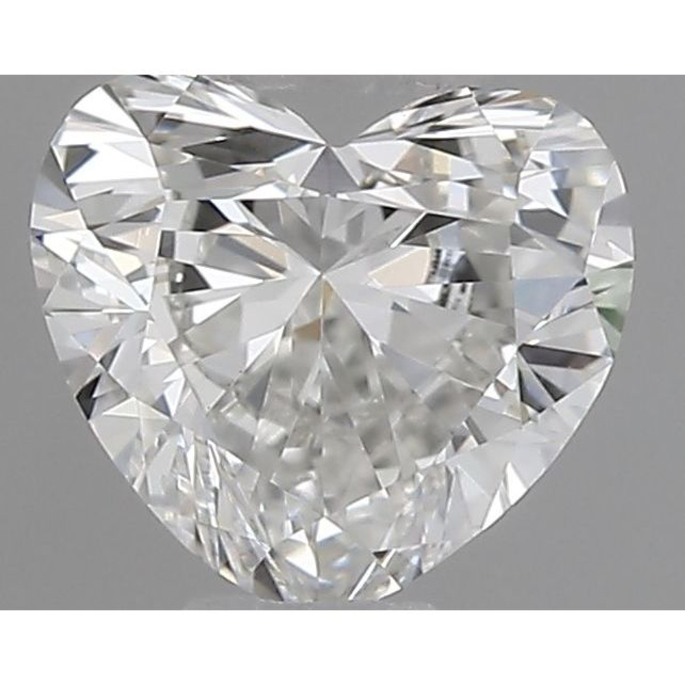 0.30 Carat Heart Loose Diamond, F, VVS1, Ideal, IGI Certified