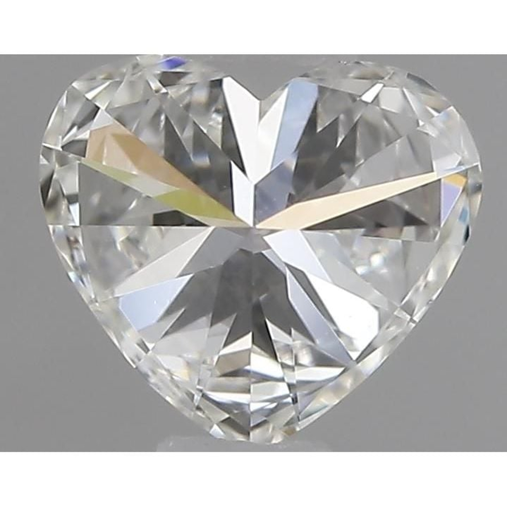 0.41 Carat Heart Loose Diamond, H, VVS1, Ideal, IGI Certified