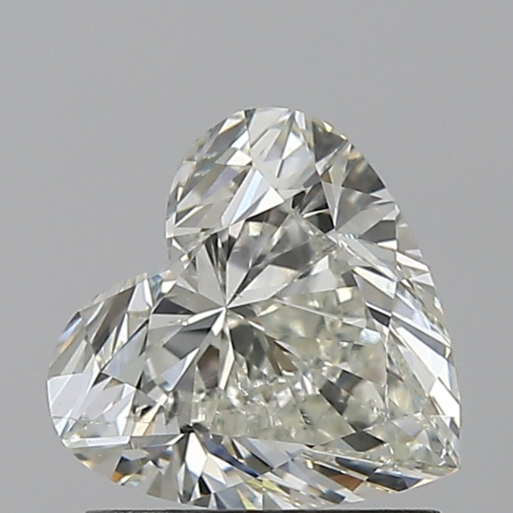 1.20 Carat Heart Loose Diamond, H, SI1, Ideal, IGI Certified