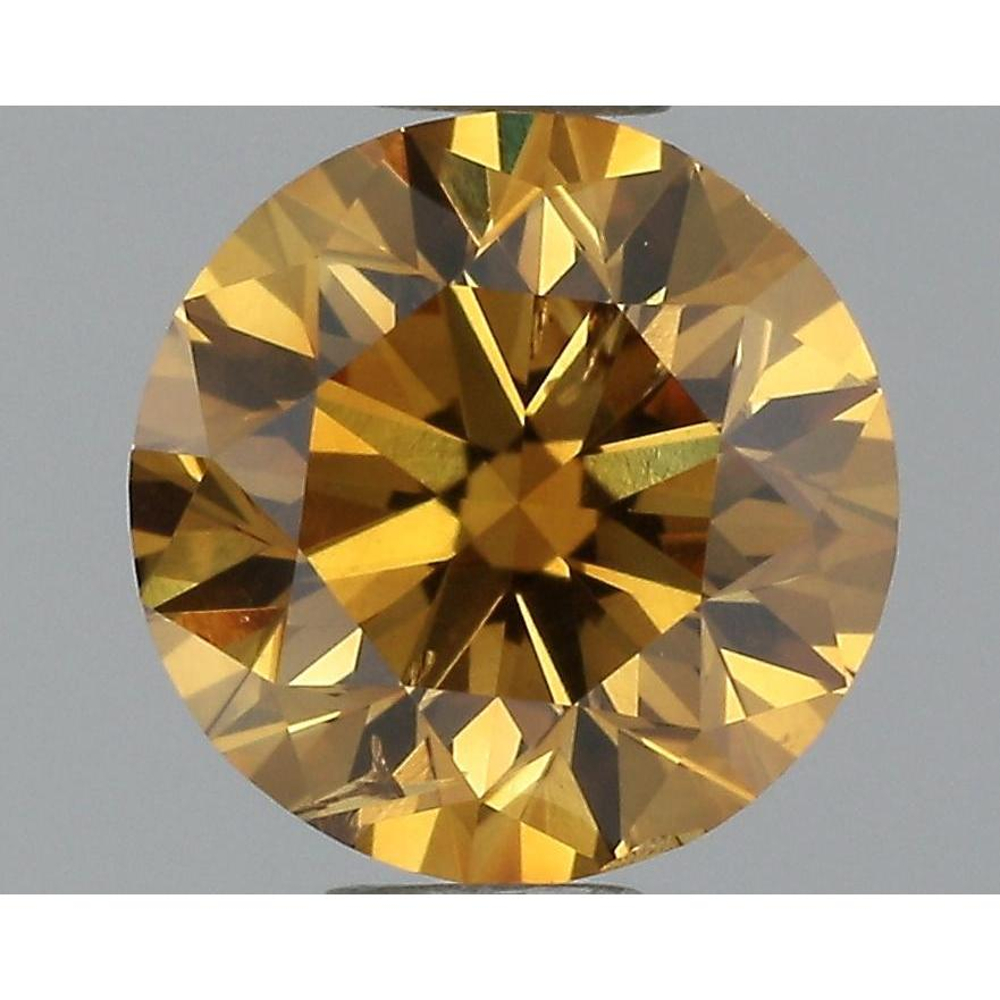 0.70 Carat Round Loose Diamond, , I1, Very Good, GIA Certified