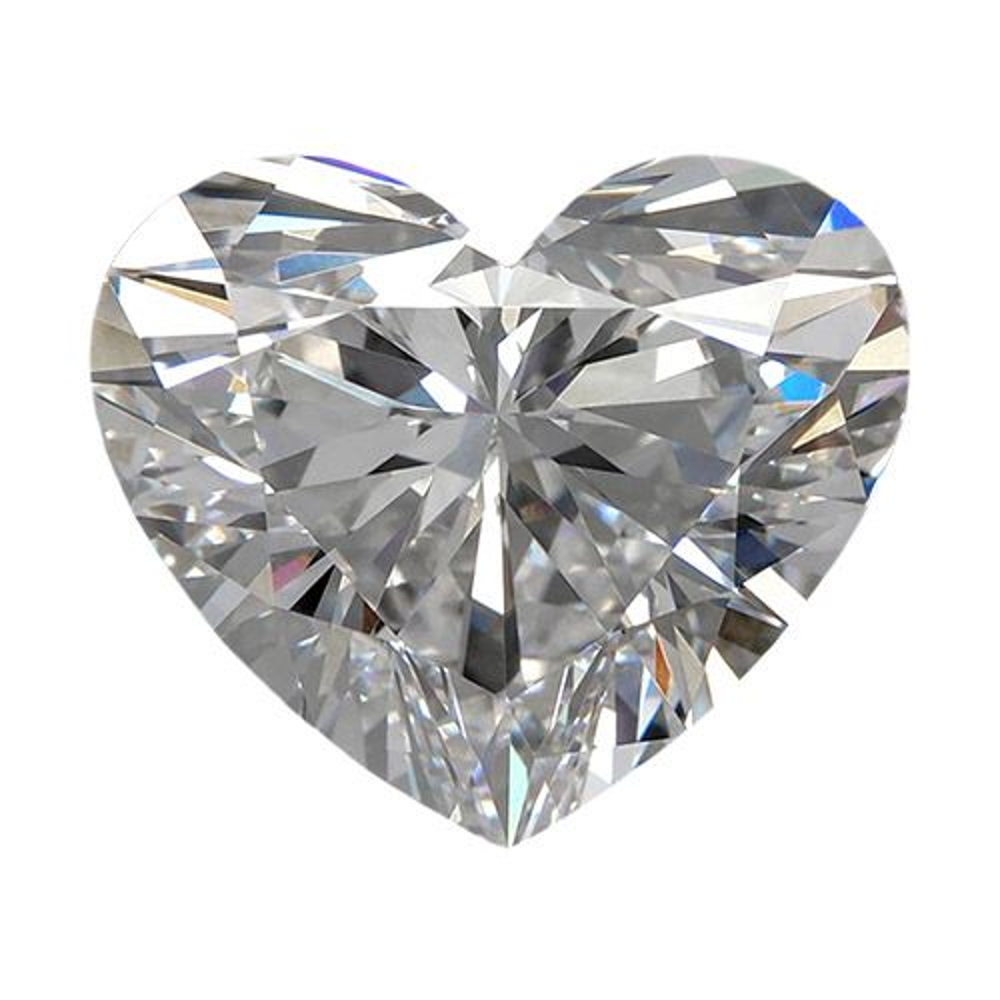 0.91 Carat Heart Loose Diamond, G, SI2, Ideal, GIA Certified | Thumbnail
