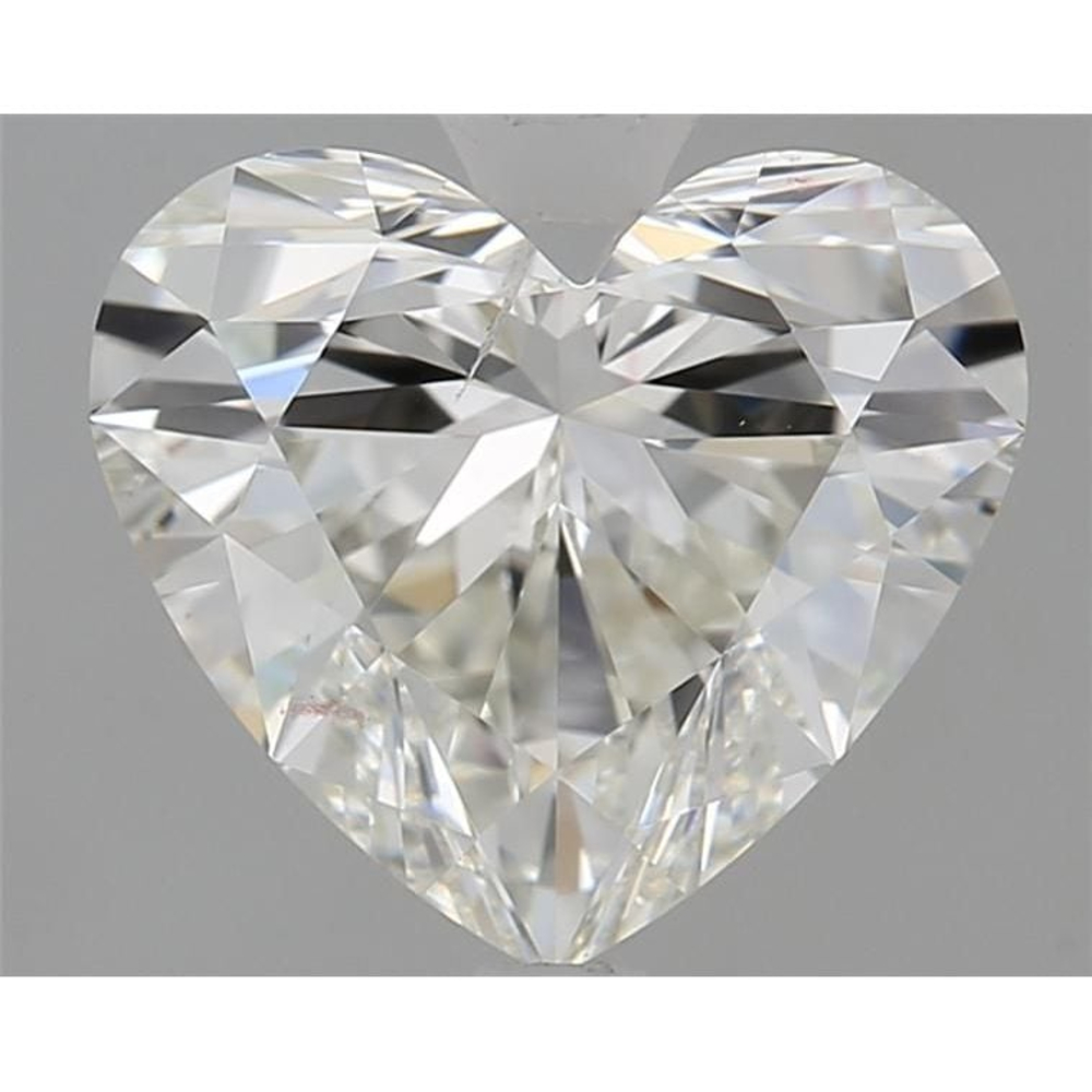 1.52 Carat Heart Loose Diamond, H, SI1, Super Ideal, IGI Certified | Thumbnail