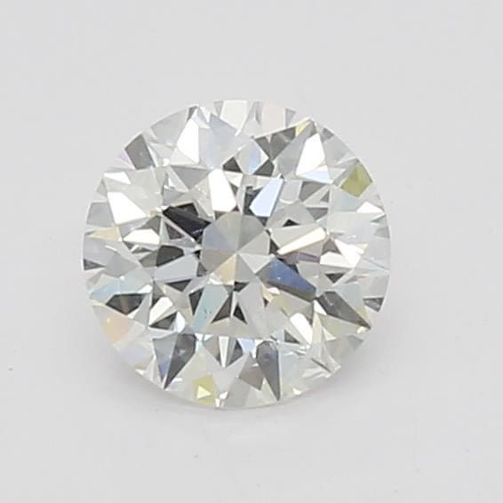 0.70 Carat Round Loose Diamond, H, SI1, Ideal, GIA Certified