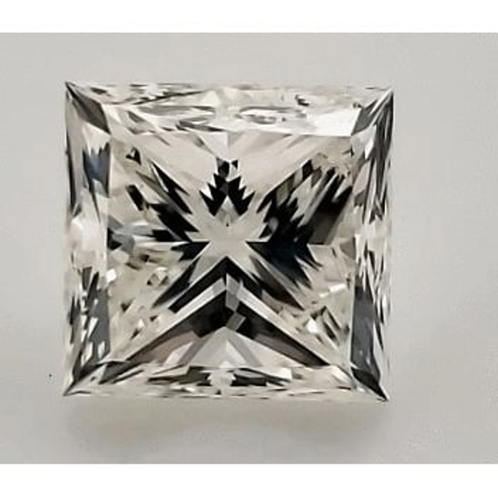0.90 Carat Princess Loose Diamond, J, VVS1, Excellent, GIA Certified