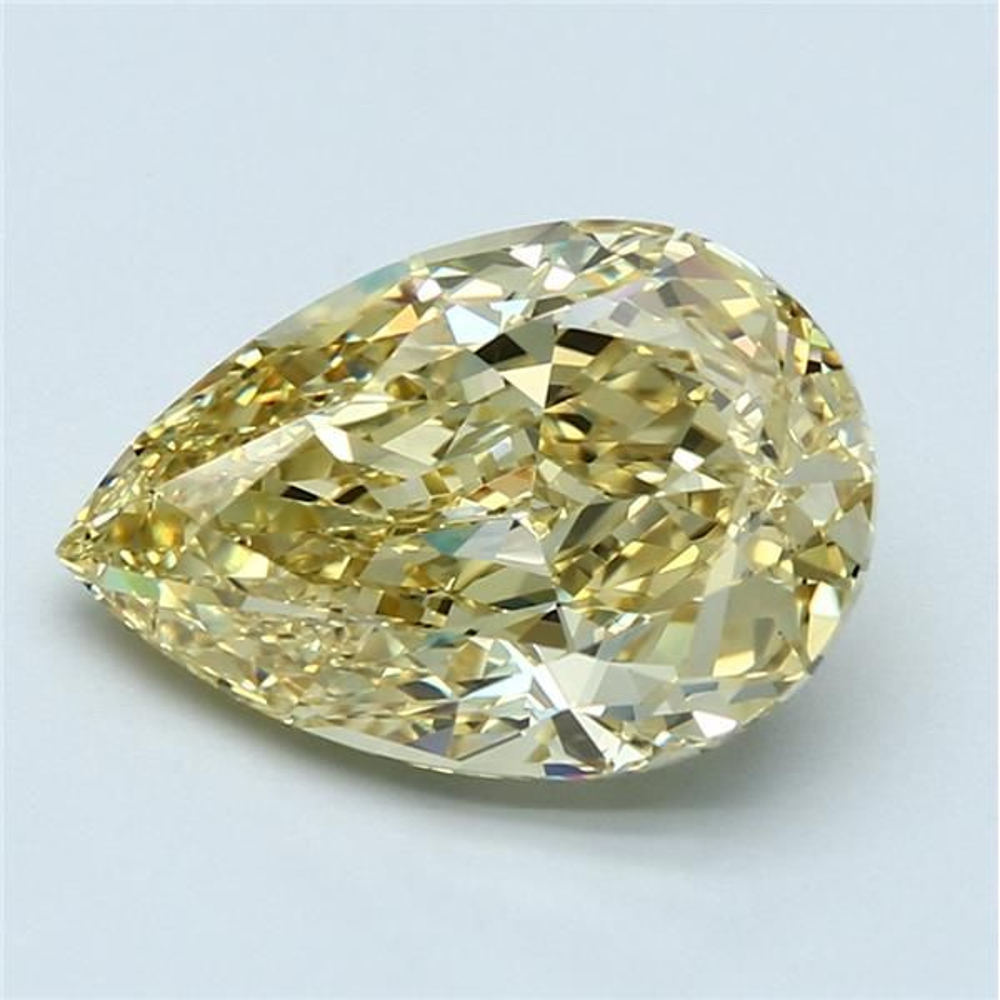 3.50 Carat Pear Loose Diamond, FBY FBY, VVS1, Super Ideal, GIA Certified | Thumbnail