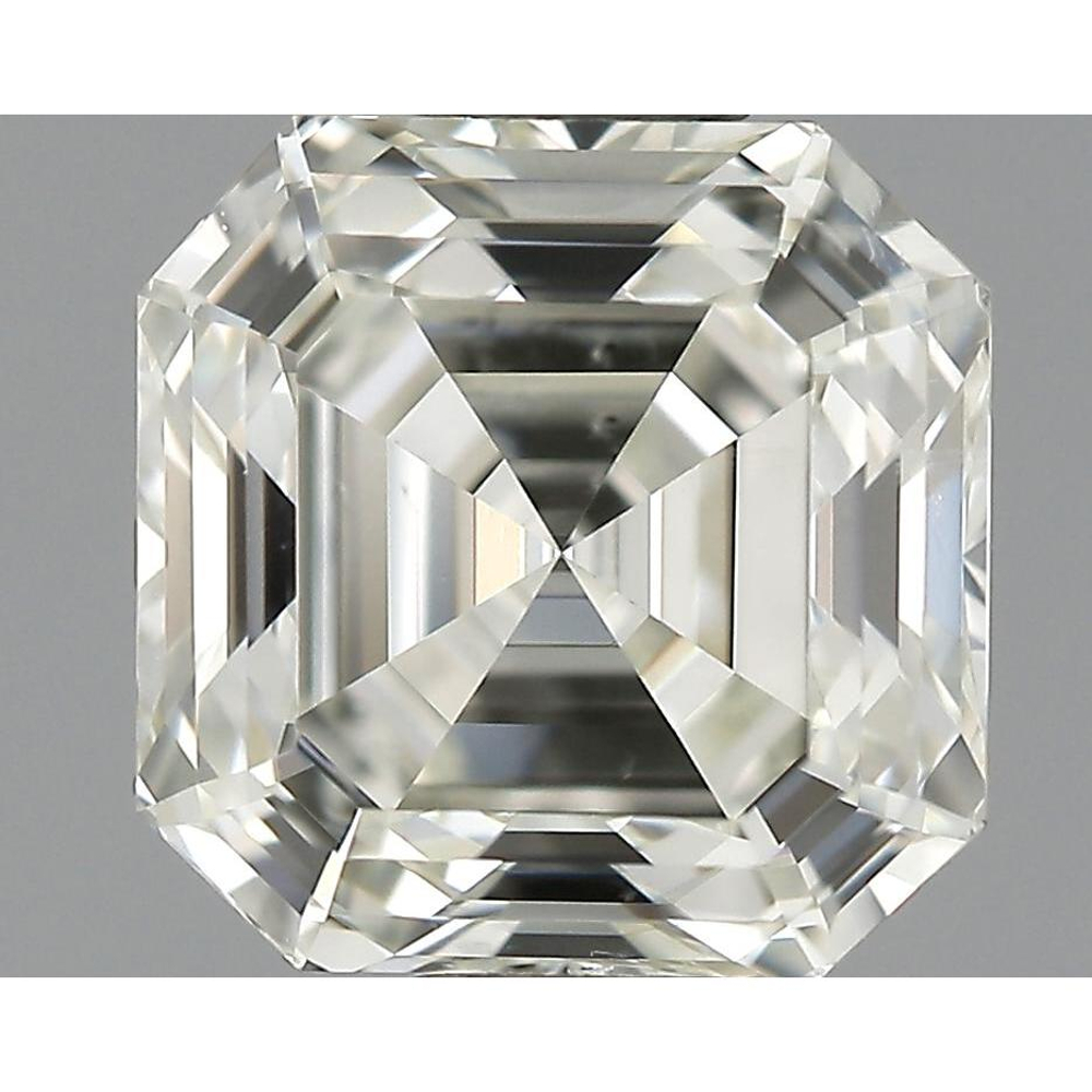 1.00 Carat Asscher Loose Diamond, J, SI1, Ideal, GIA Certified