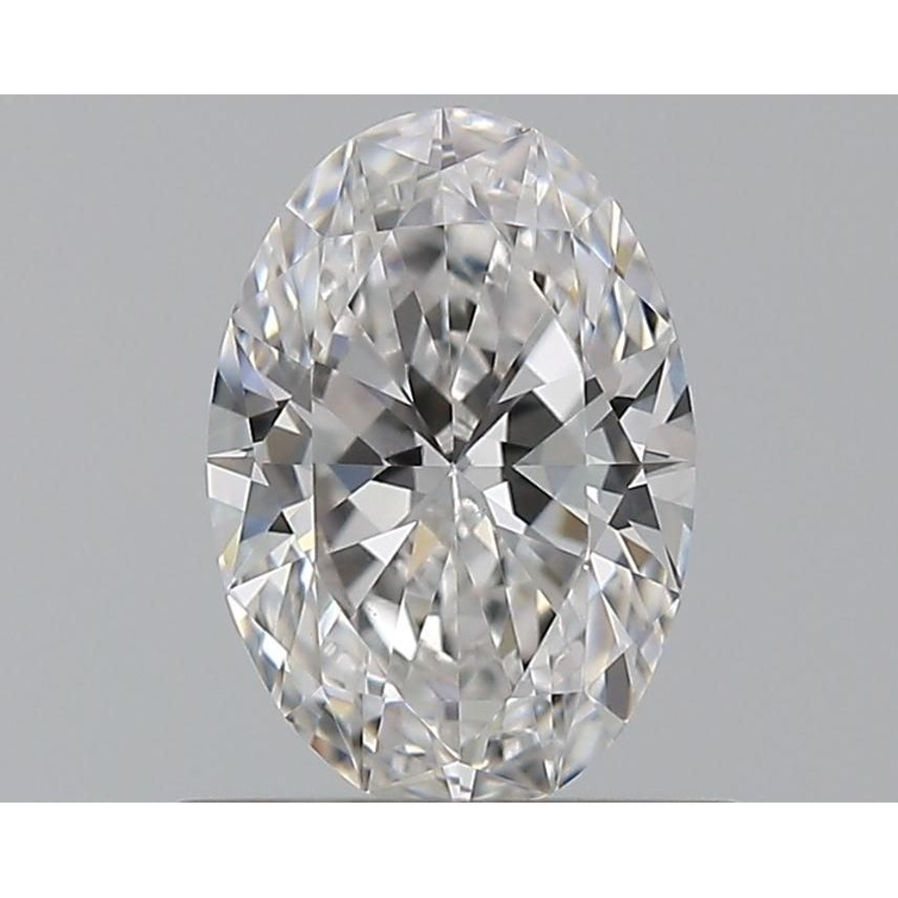 0.53 Carat Oval Loose Diamond, D, VS1, Ideal, GIA Certified | Thumbnail