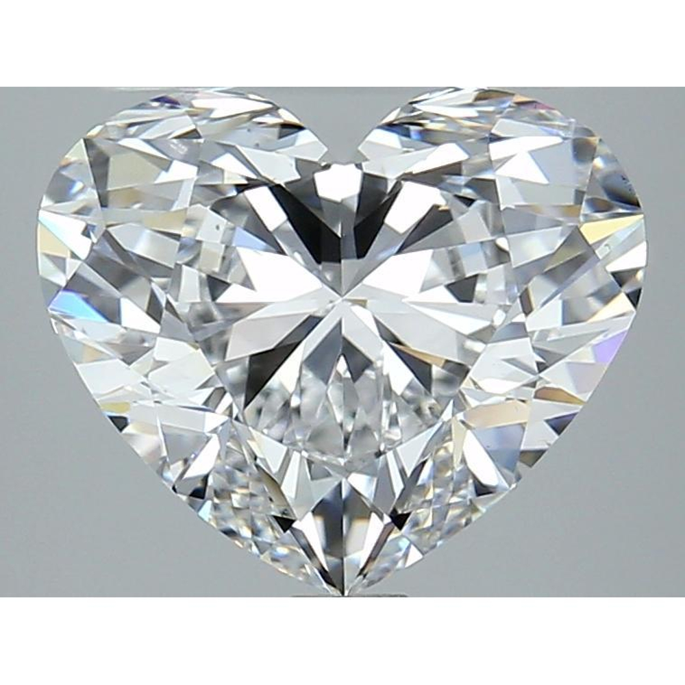 4.01 Carat Heart Loose Diamond, D, VS2, Super Ideal, GIA Certified