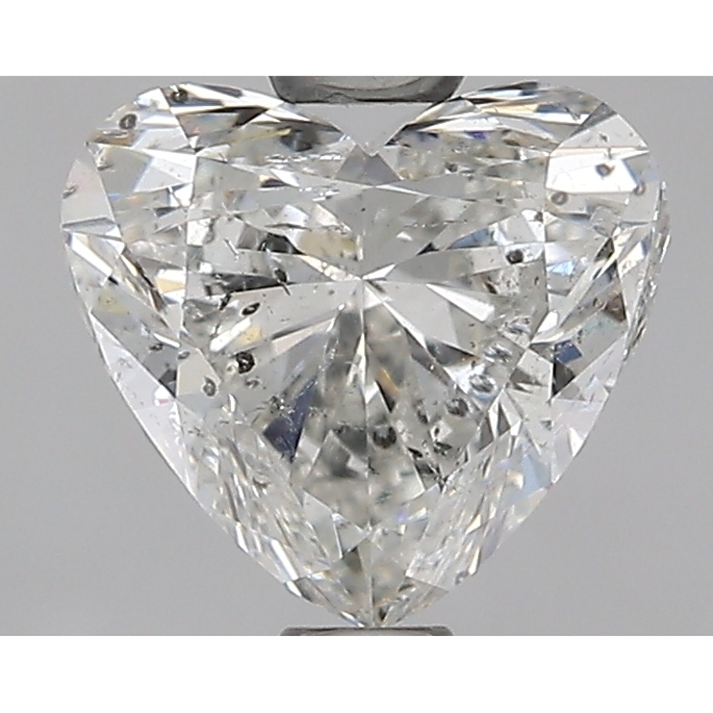 1.00 Carat Heart Loose Diamond, H, I1, Ideal, GIA Certified