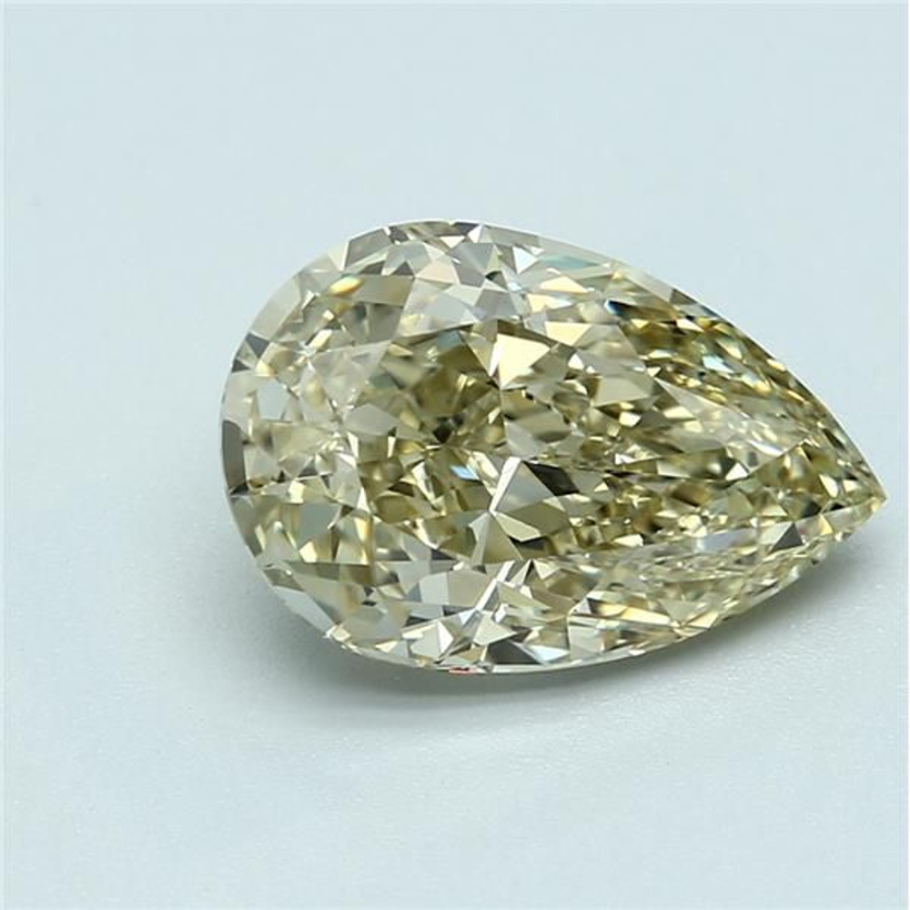 3.16 Carat Pear Loose Diamond, FBY FBY, VVS1, Ideal, GIA Certified | Thumbnail