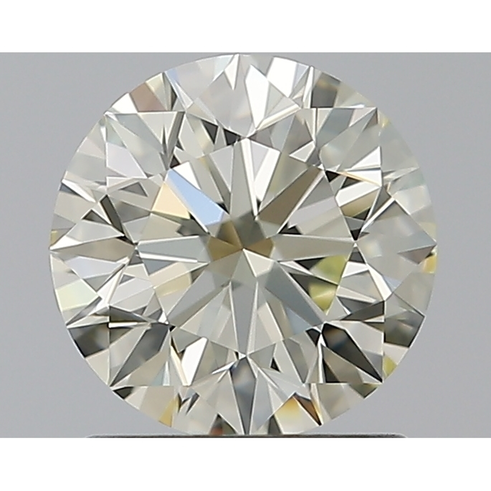 1.03 Carat Round Loose Diamond, N, VVS1, Super Ideal, GIA Certified