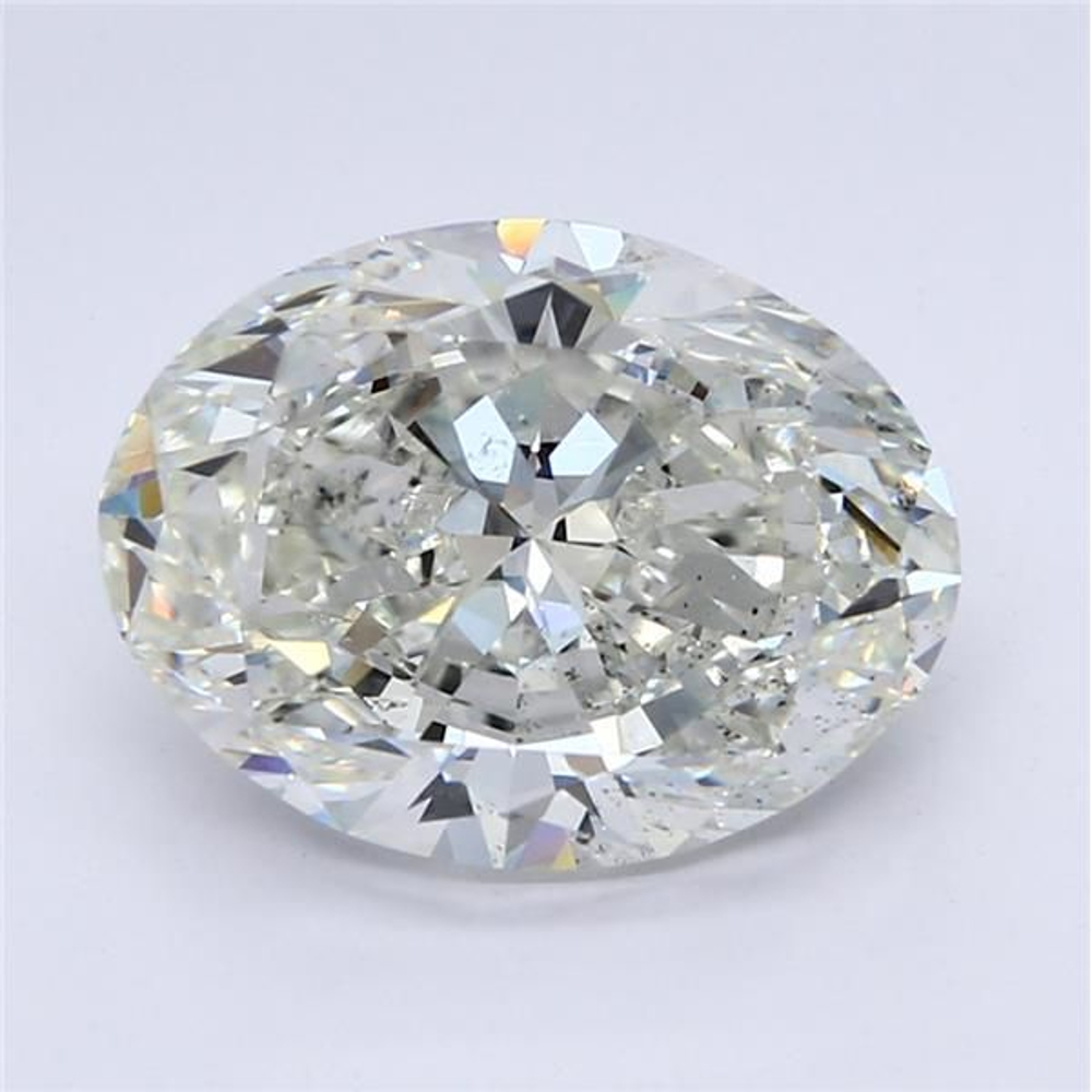 4.00 Carat Oval Loose Diamond, I, SI2, Super Ideal, GIA Certified