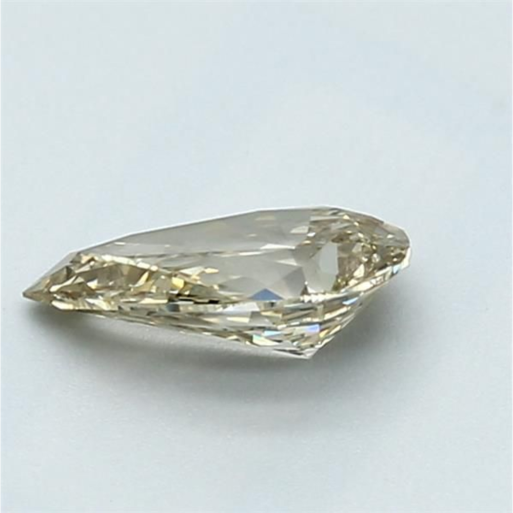 0.73 Carat Pear Loose Diamond, FBY FBY, VVS2, Ideal, GIA Certified