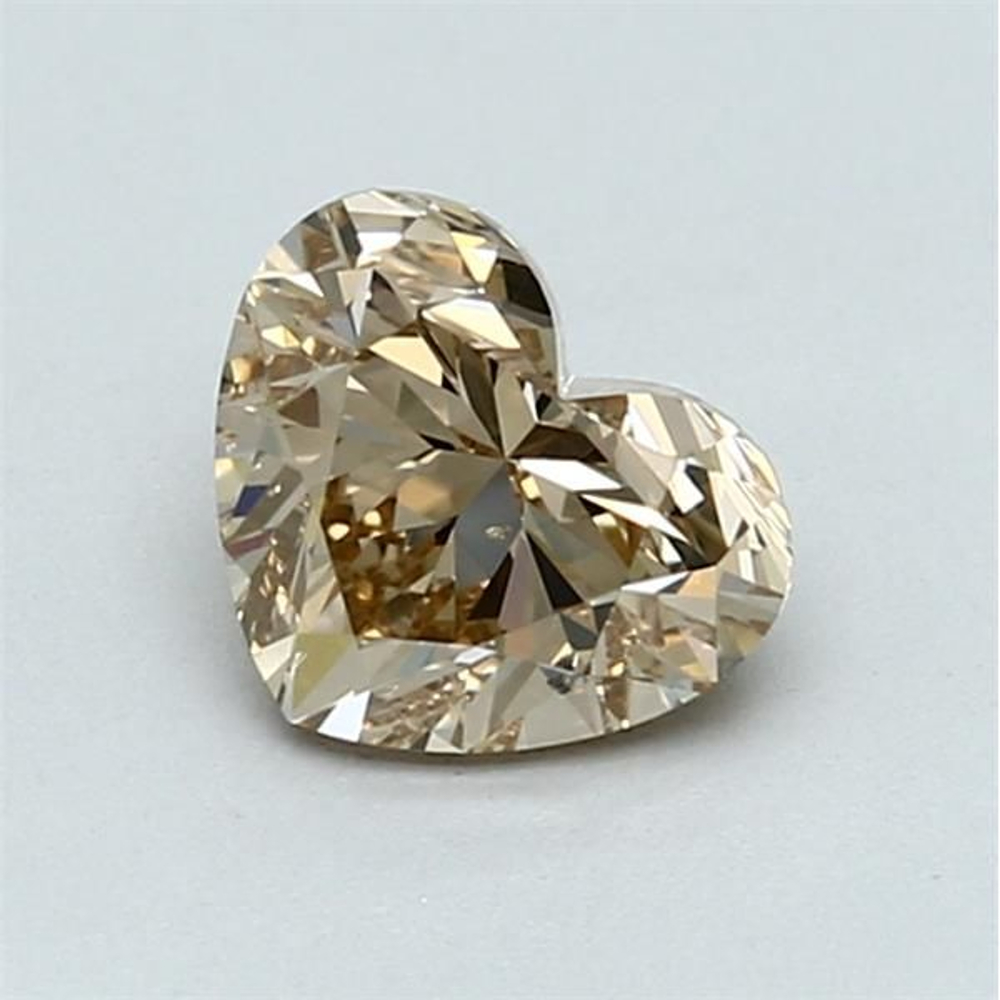 1.01 Carat Heart Loose Diamond, FBY FBY, SI1, Super Ideal, GIA Certified