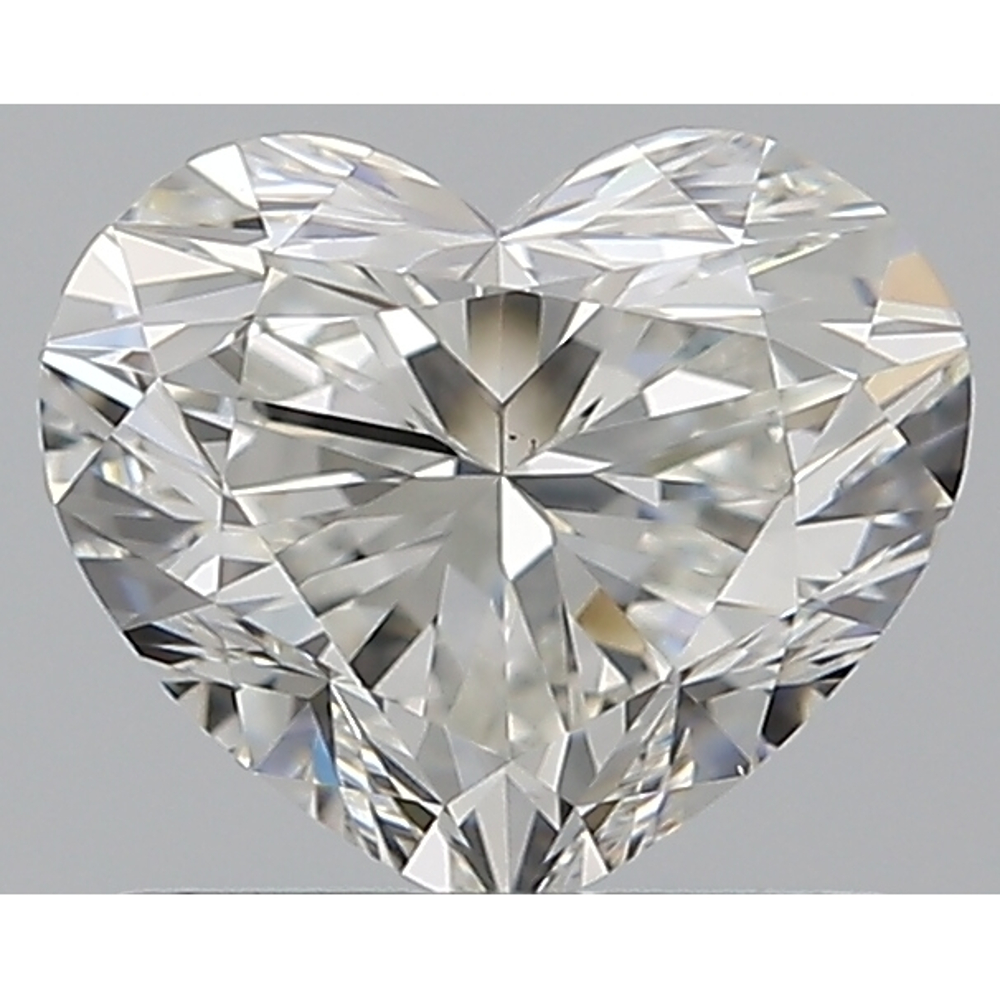 0.80 Carat Heart Loose Diamond, G, VS1, Super Ideal, GIA Certified | Thumbnail