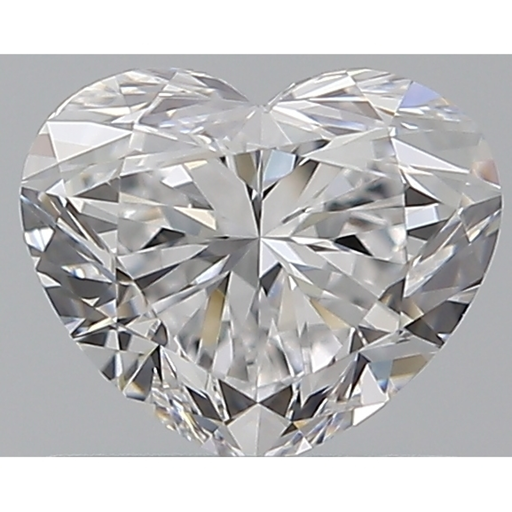 0.72 Carat Heart Loose Diamond, D, VS1, Ideal, GIA Certified | Thumbnail