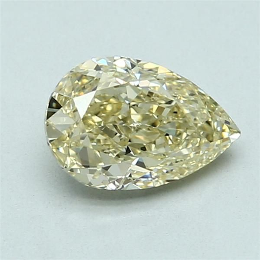 1.16 Carat Pear Loose Diamond, FY FY, VVS2, Ideal, GIA Certified
