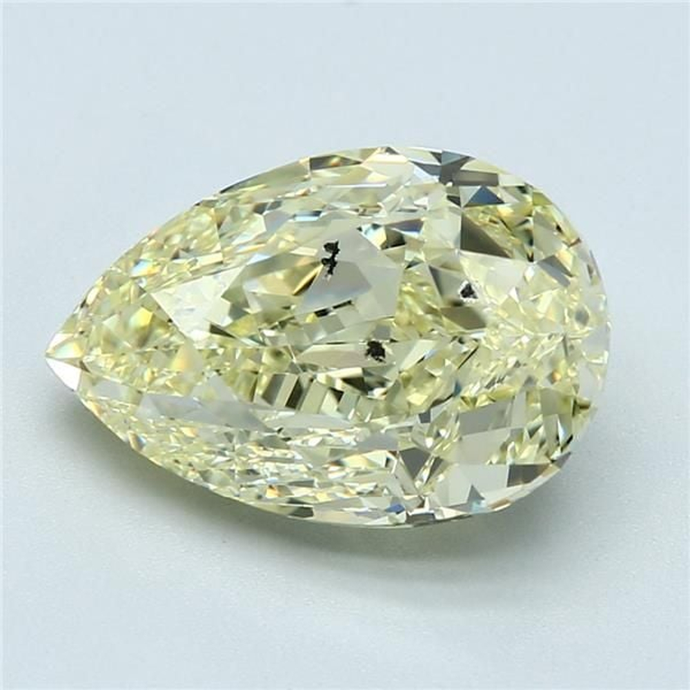 6.10 Carat Pear Loose Diamond, FY FY, I1, Ideal, GIA Certified | Thumbnail