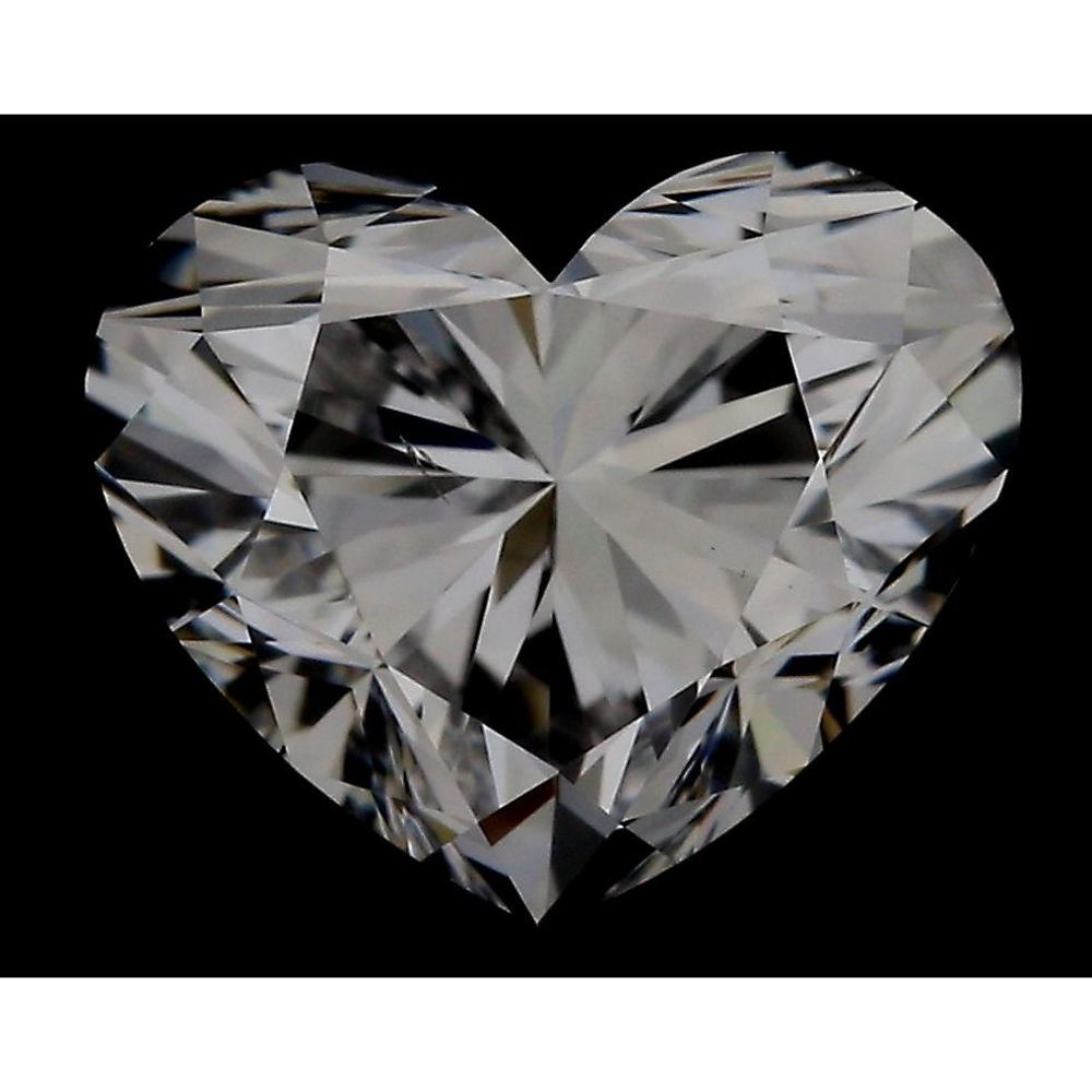 0.90 Carat Heart Loose Diamond, E, VS2, Ideal, GIA Certified