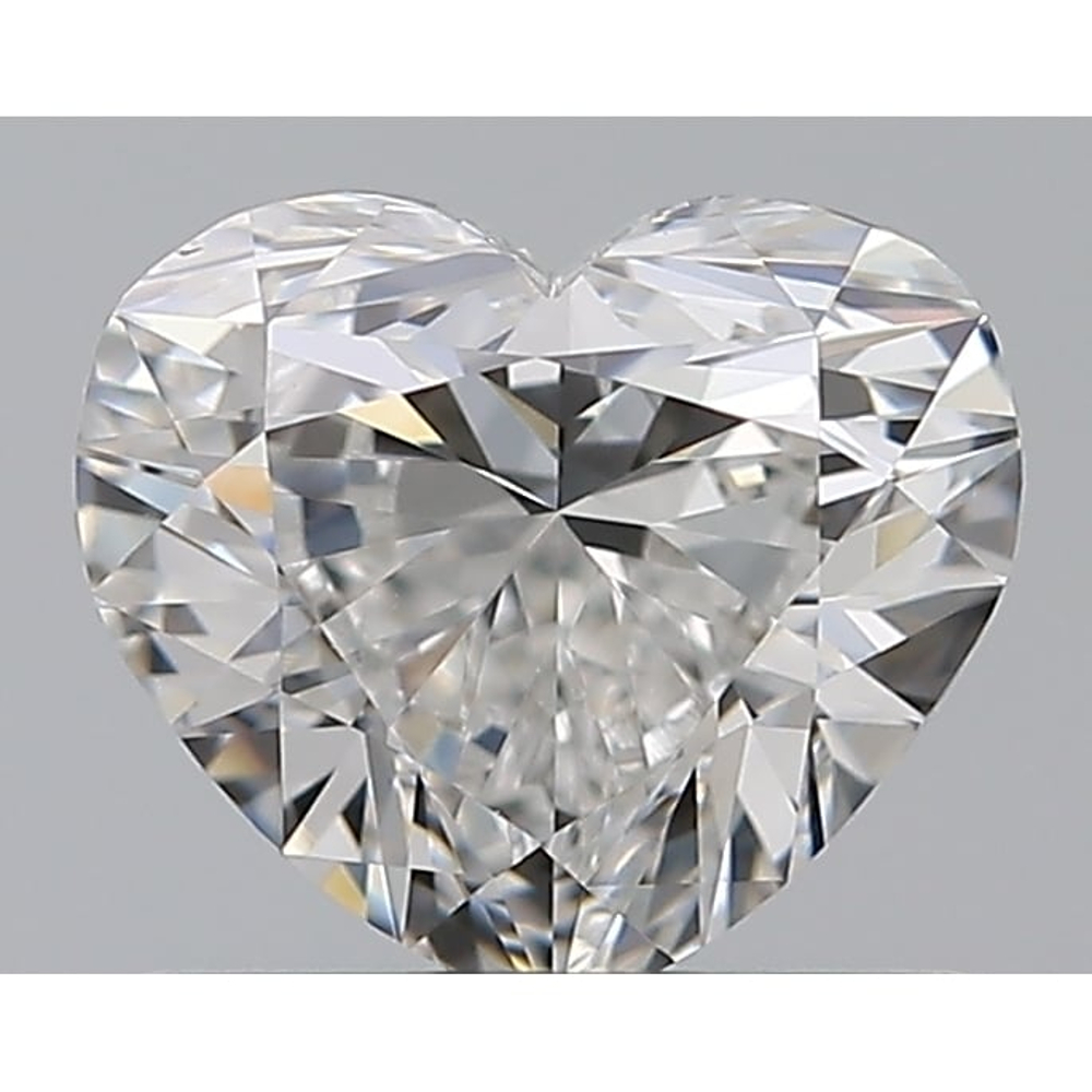 0.71 Carat Heart Loose Diamond, F, VS2, Super Ideal, GIA Certified